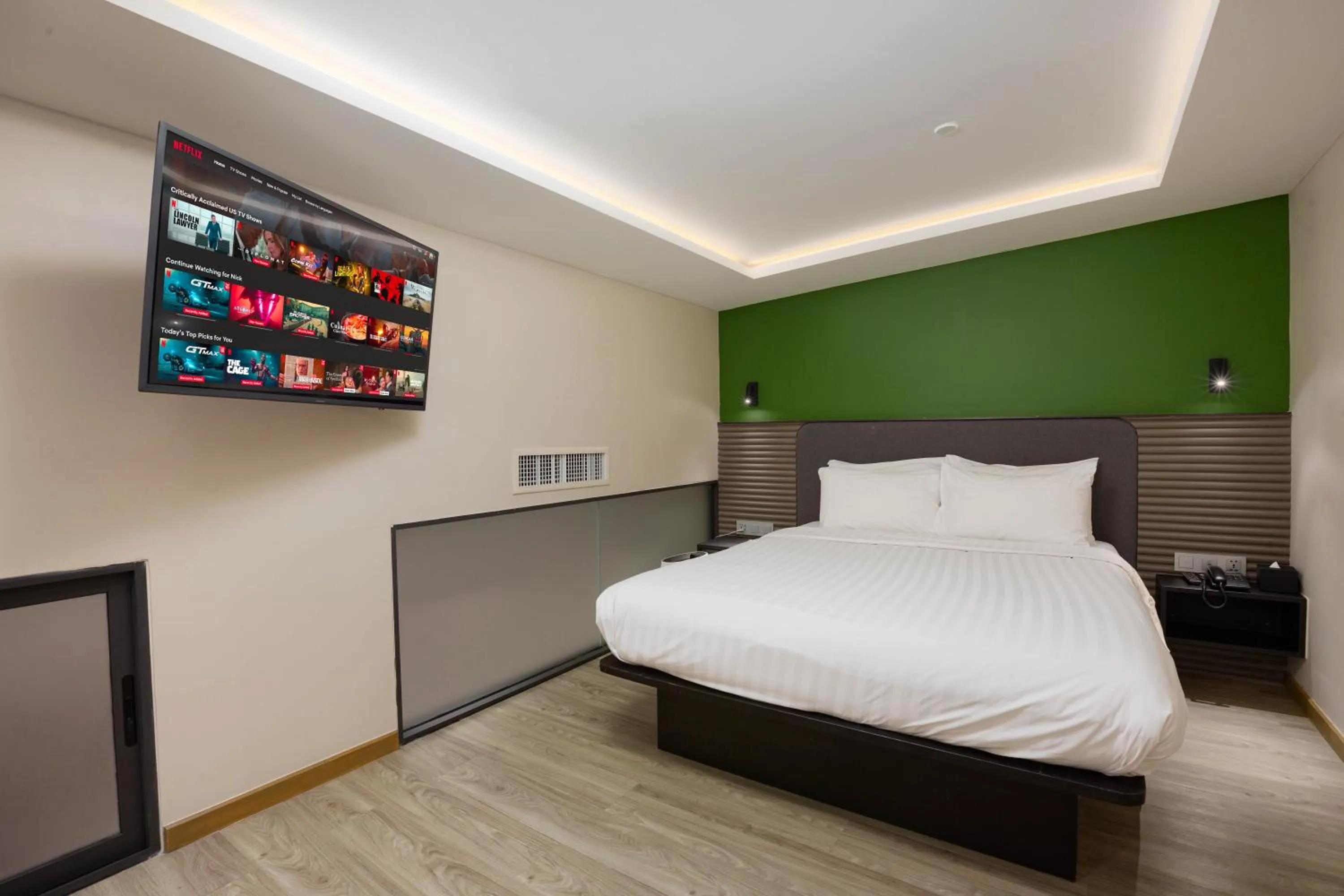 TV and multimedia, Bed in Hotel Z zpaze