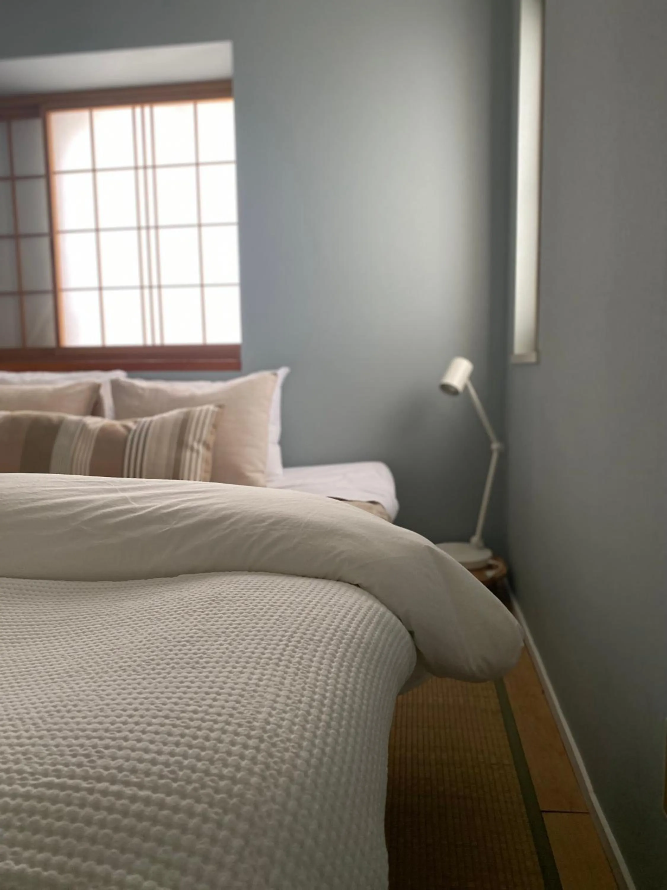 Bed in Myoko Forest Lodge