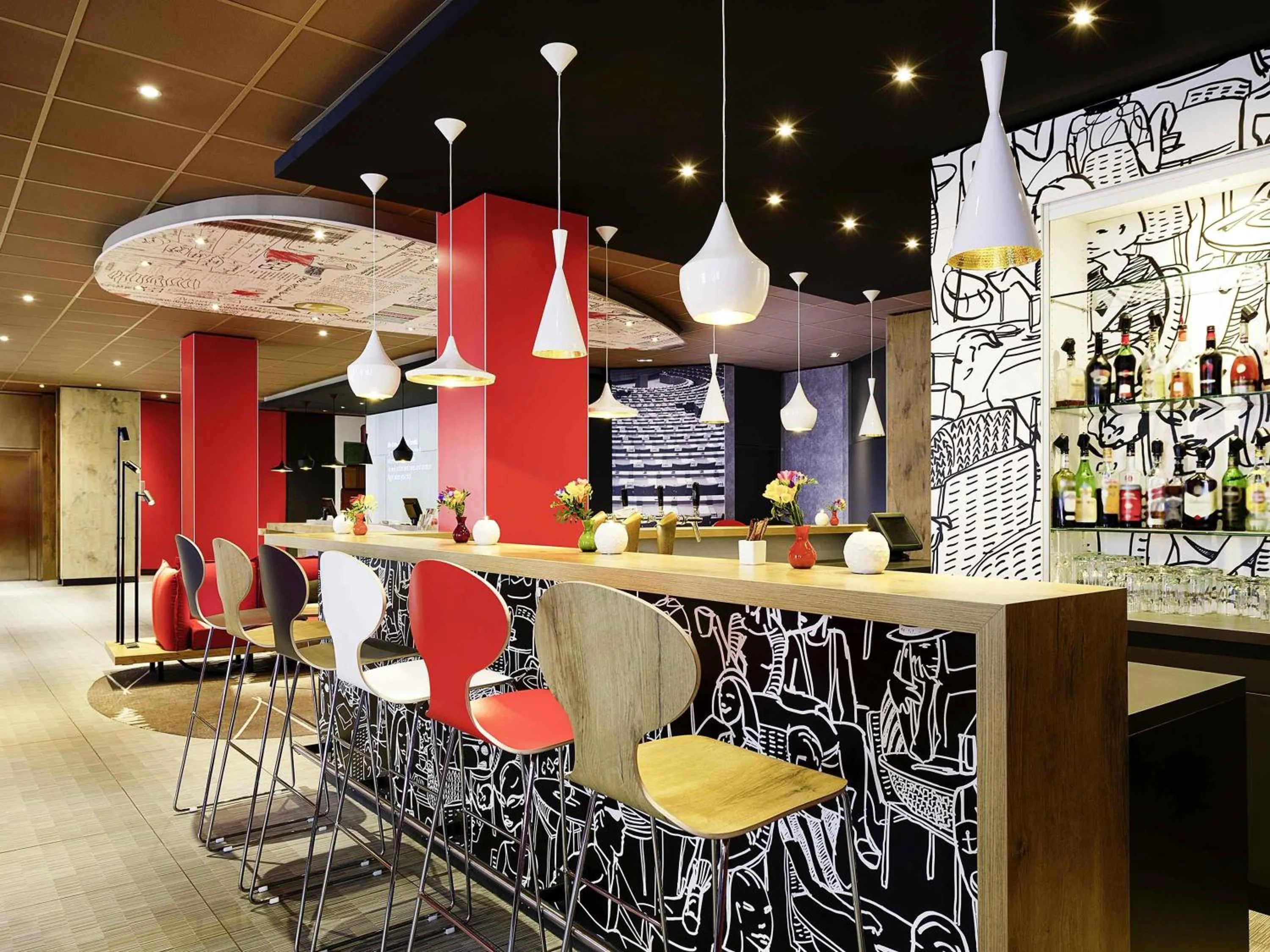 Lounge or bar in ibis Hotel Hamburg Alster Centrum