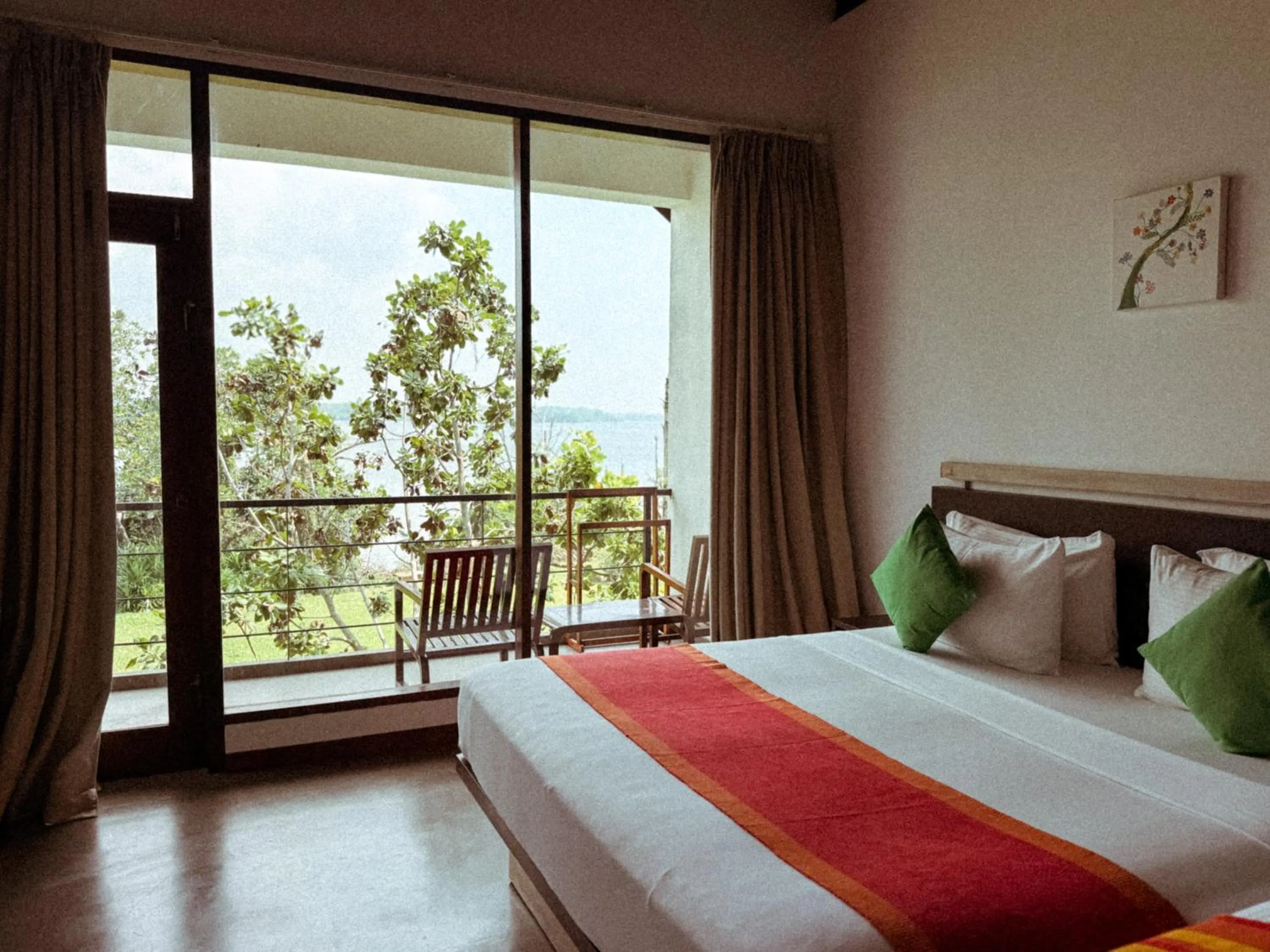 View (from property/room), Bed in Zen Koggala by Sugar Coliving