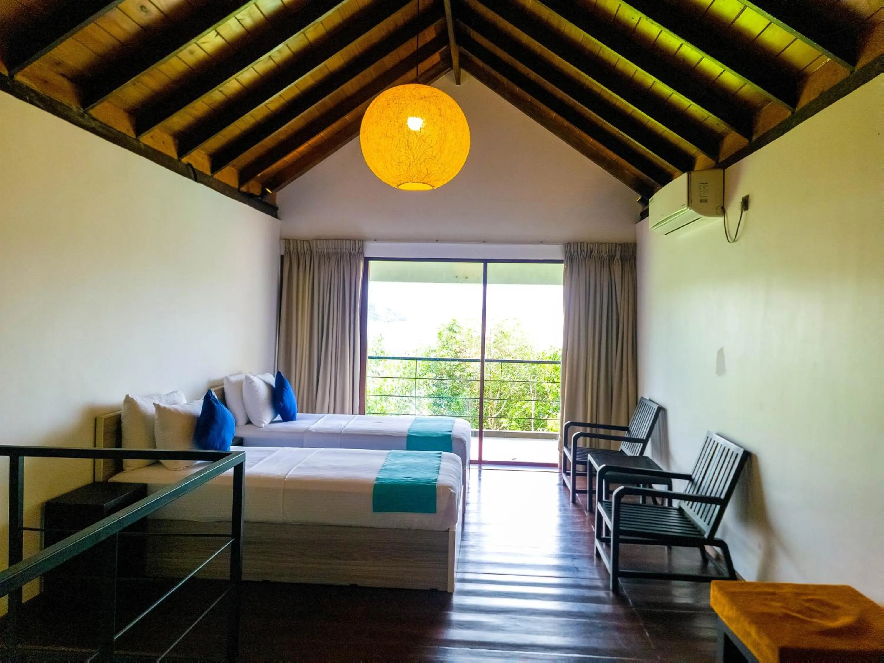 Bedroom, Bed in Moi Koggala by DBI - Free drop off to the beach