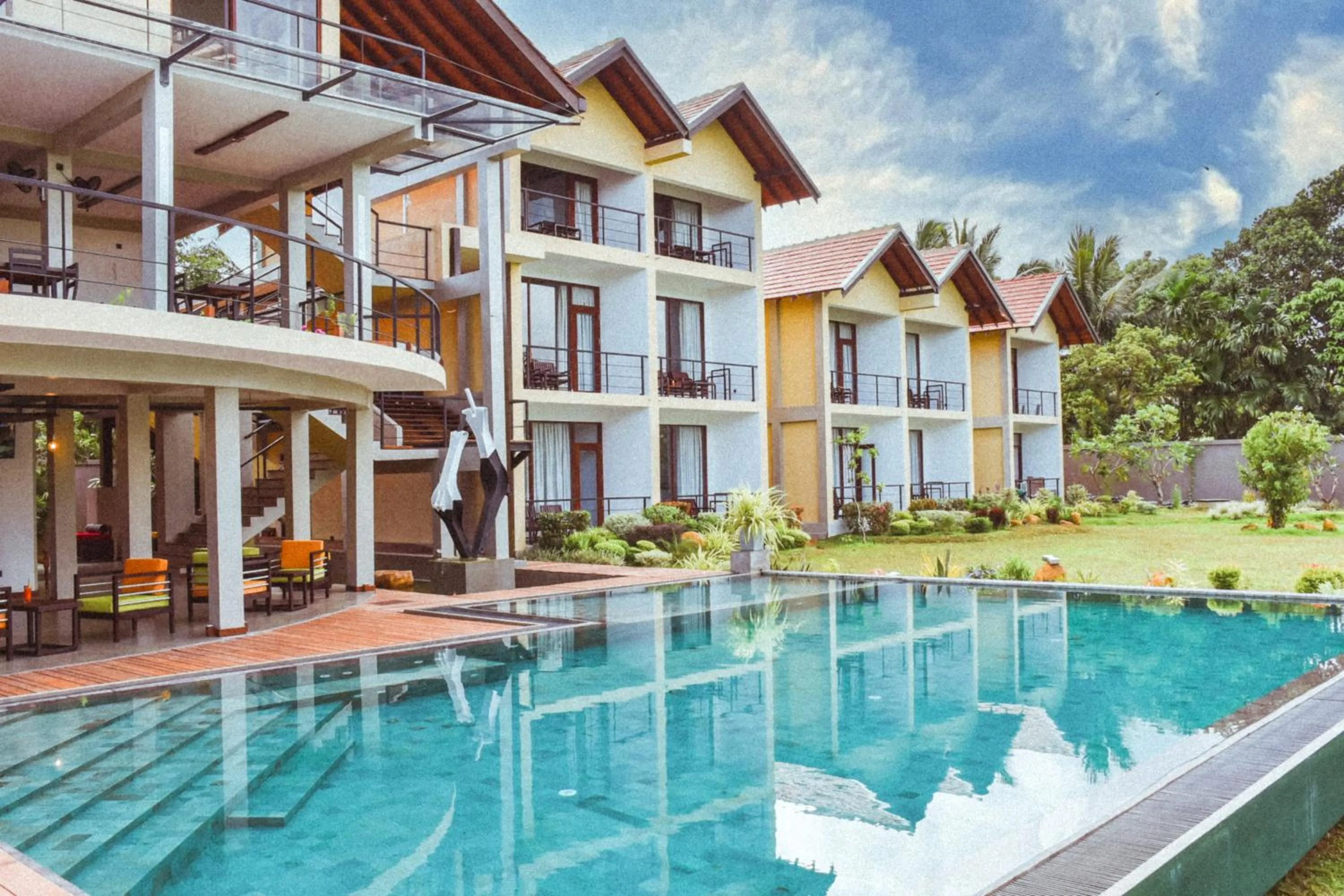 Property building in Zen Koggala by Sugar Coliving