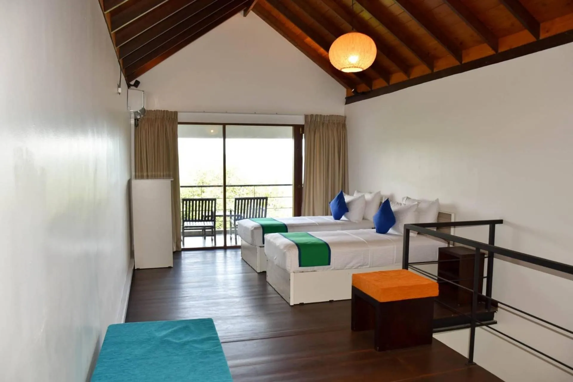 Bedroom, Bed in Moi Koggala by DBI - Free drop off to the beach