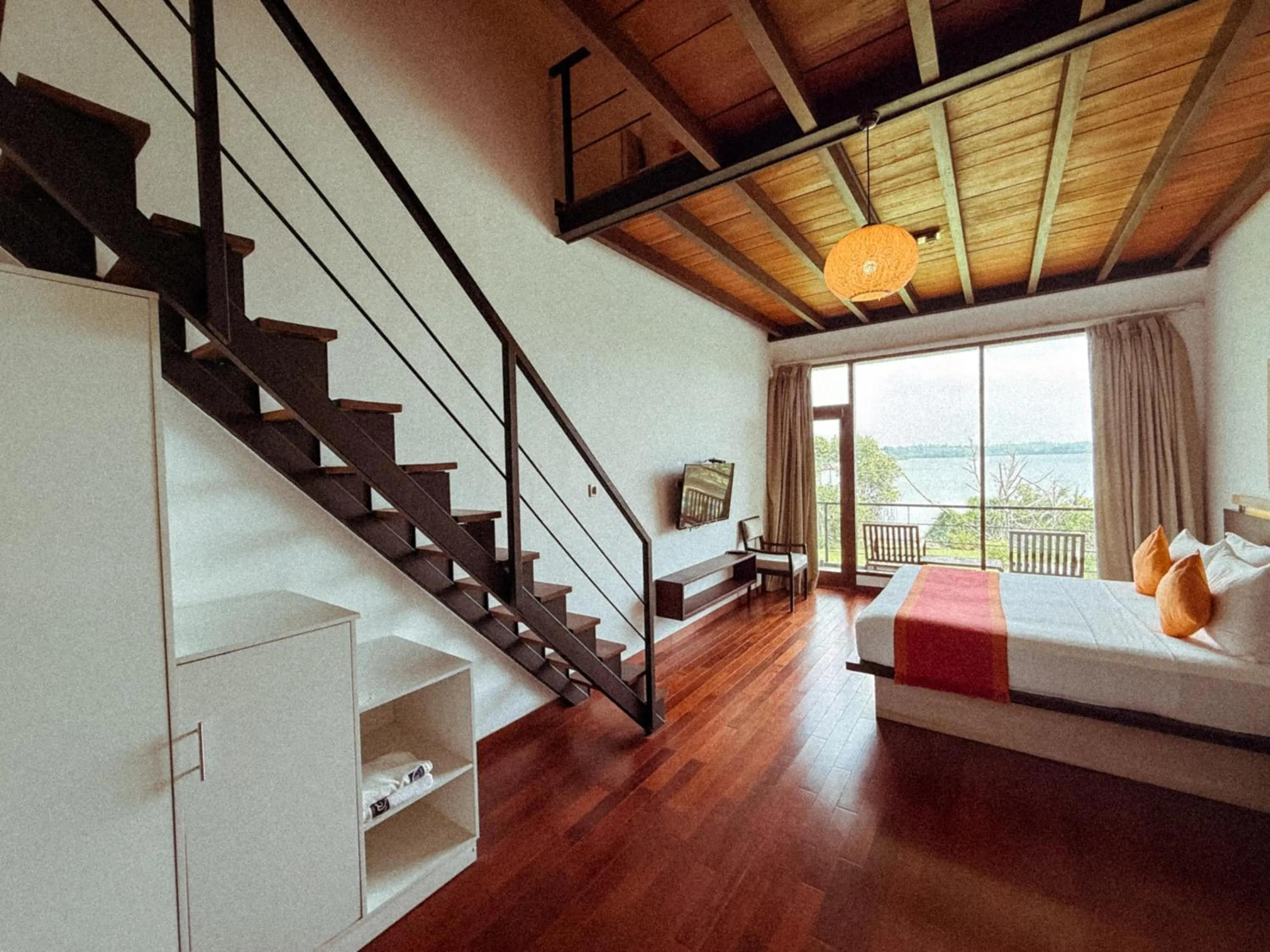 Bed in Zen Koggala by Sugar Coliving