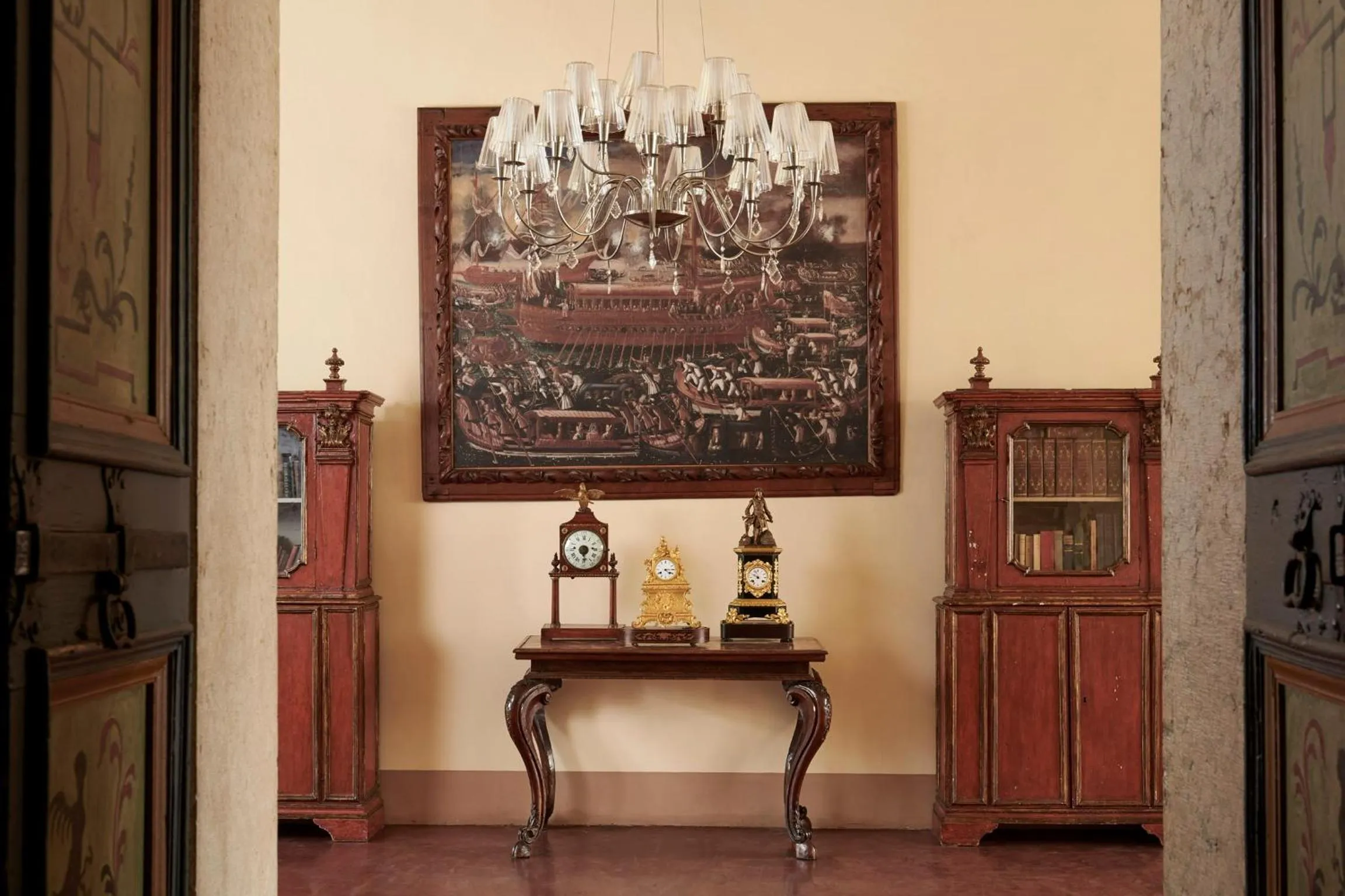 Decorative detail in Villa Stecchini