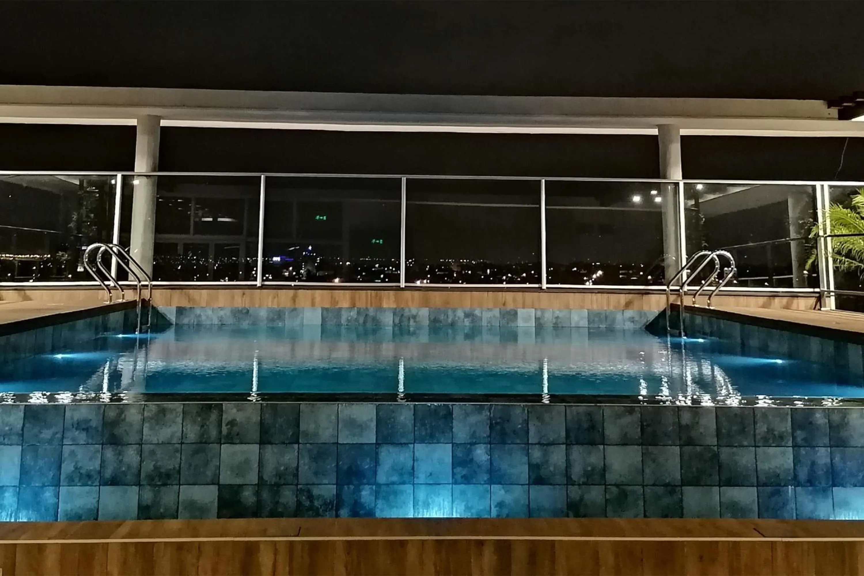 Pool view in Dazzler by Wyndham Ciudad del Este