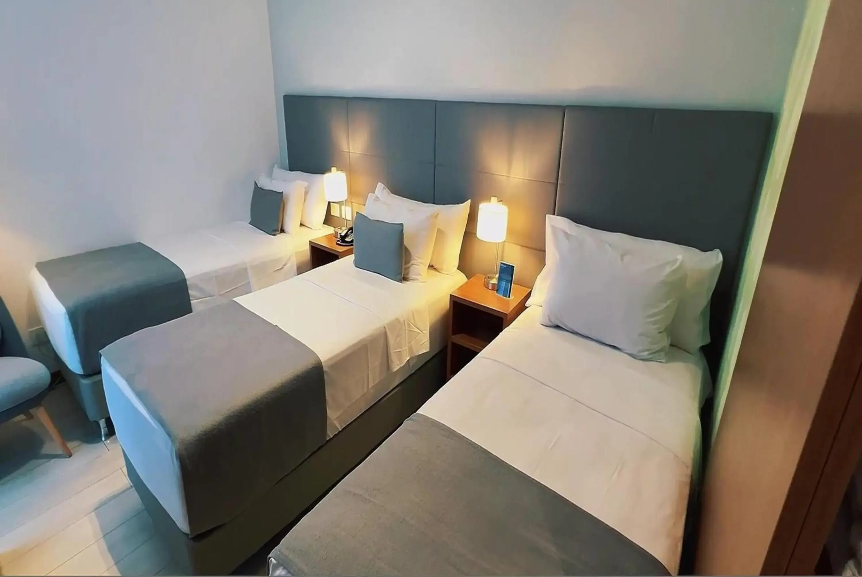 Triple Room with Three Single Beds - Non-Smoking in Dazzler by Wyndham Ciudad del Este Triple Room with Three Single Beds - Non-Smoking in Dazzler by Wyndham Ciudad del Este