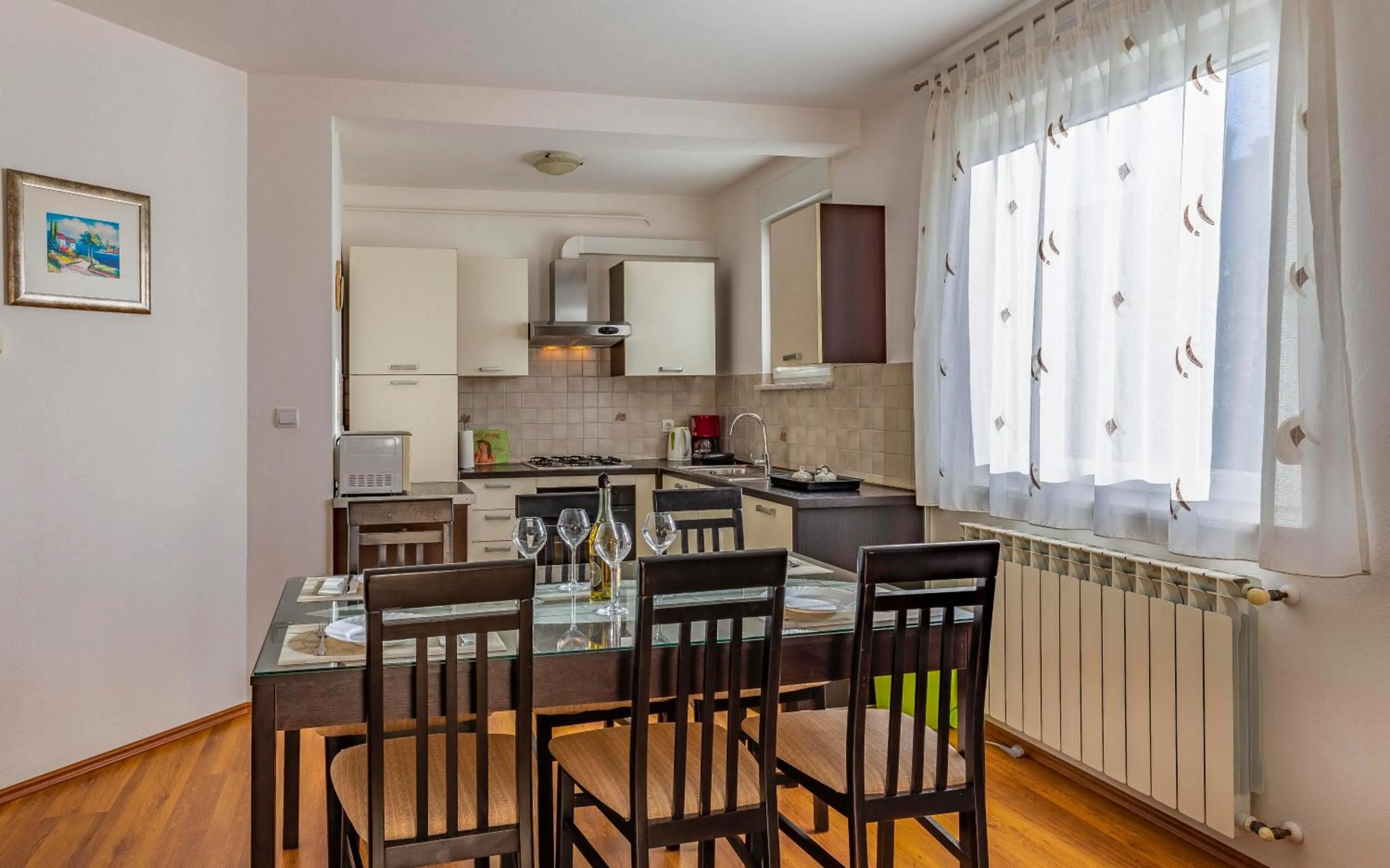 Kitchen or kitchenette in Istriensonne - Apartments Veruda mit Grillterrasse