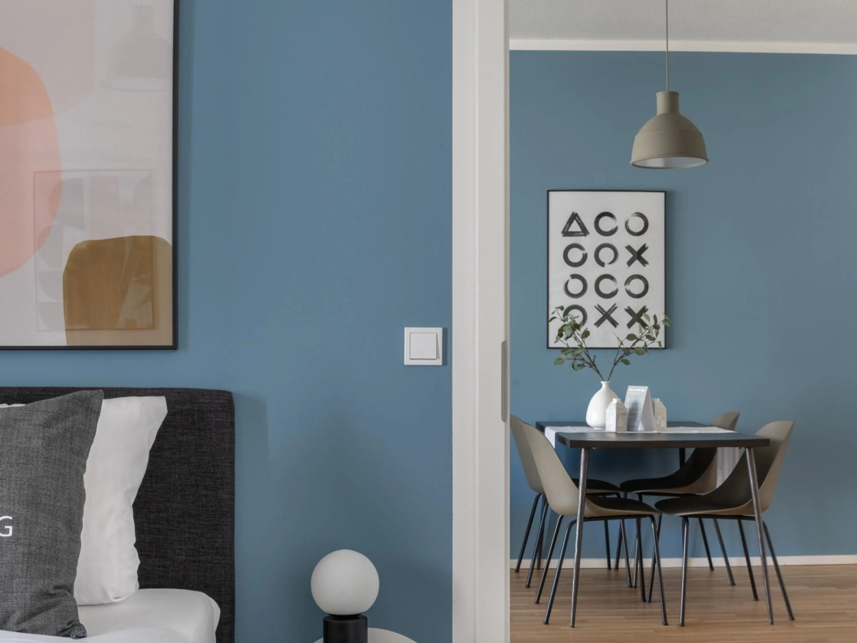 Dining area in Limehome Trier Nikolaus-Leis-Straße