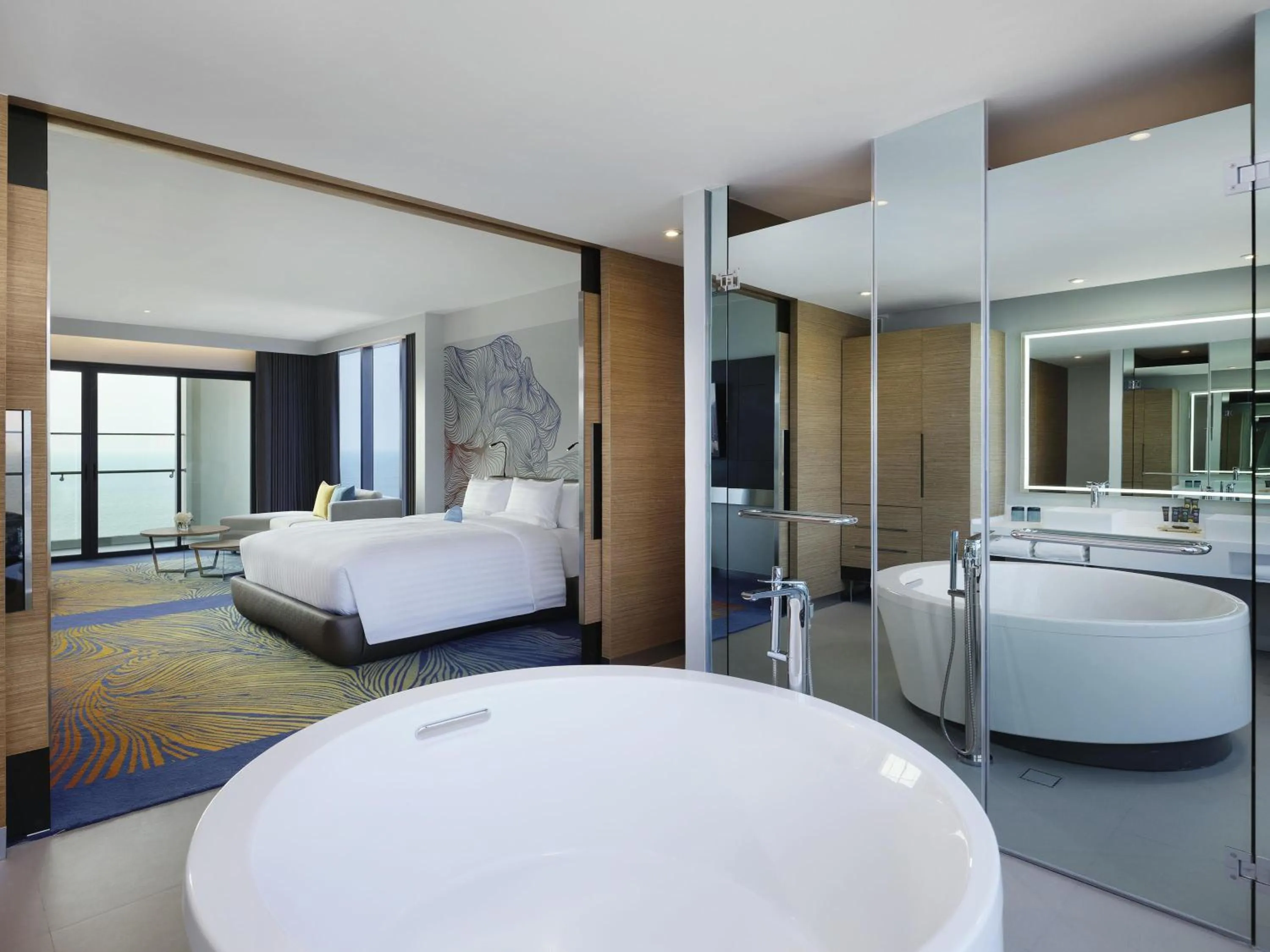 Bedroom, Bed in Novotel Marina Sriracha