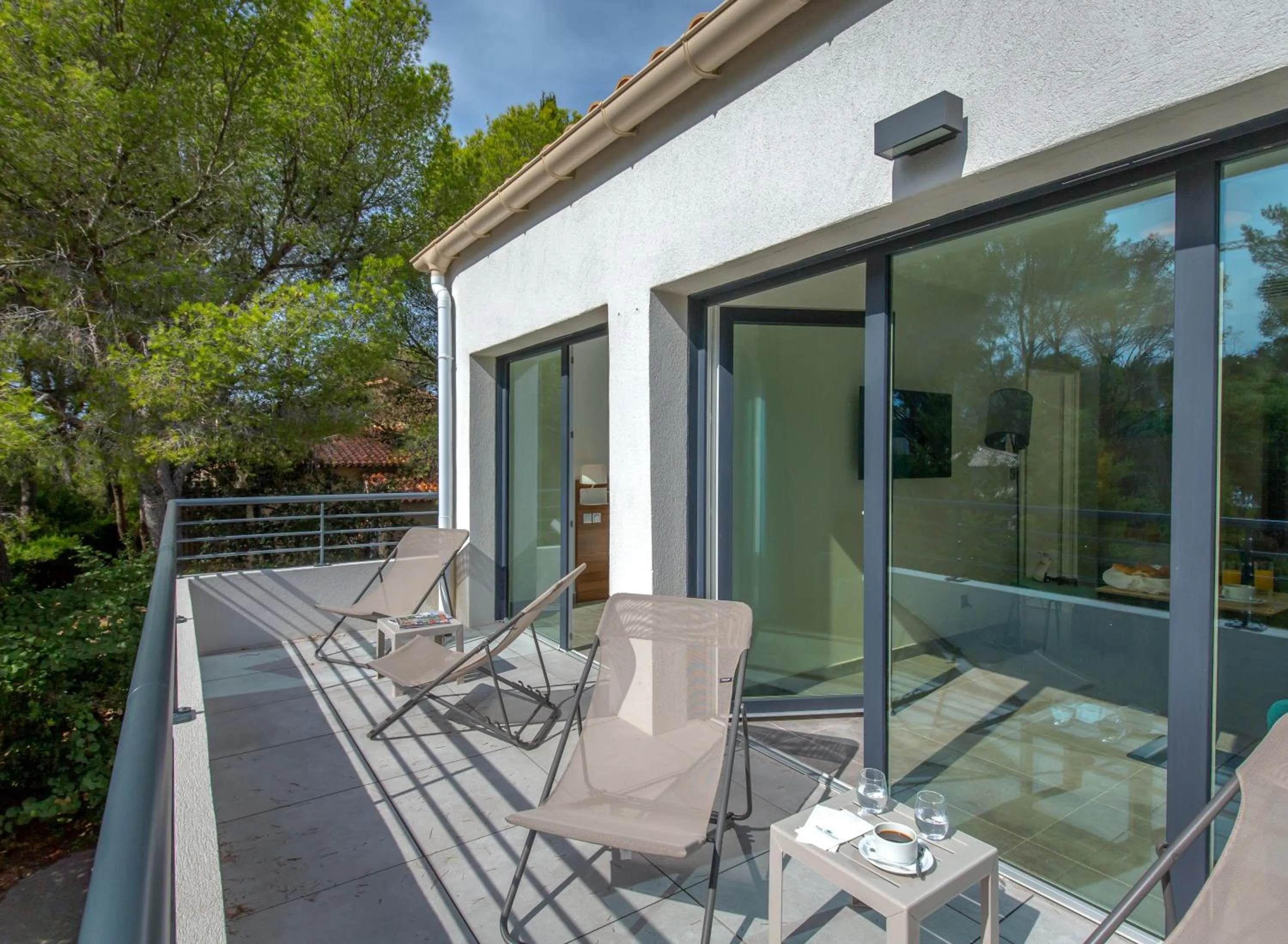 Balcony/Terrace in SOWELL HOTELS La Plage