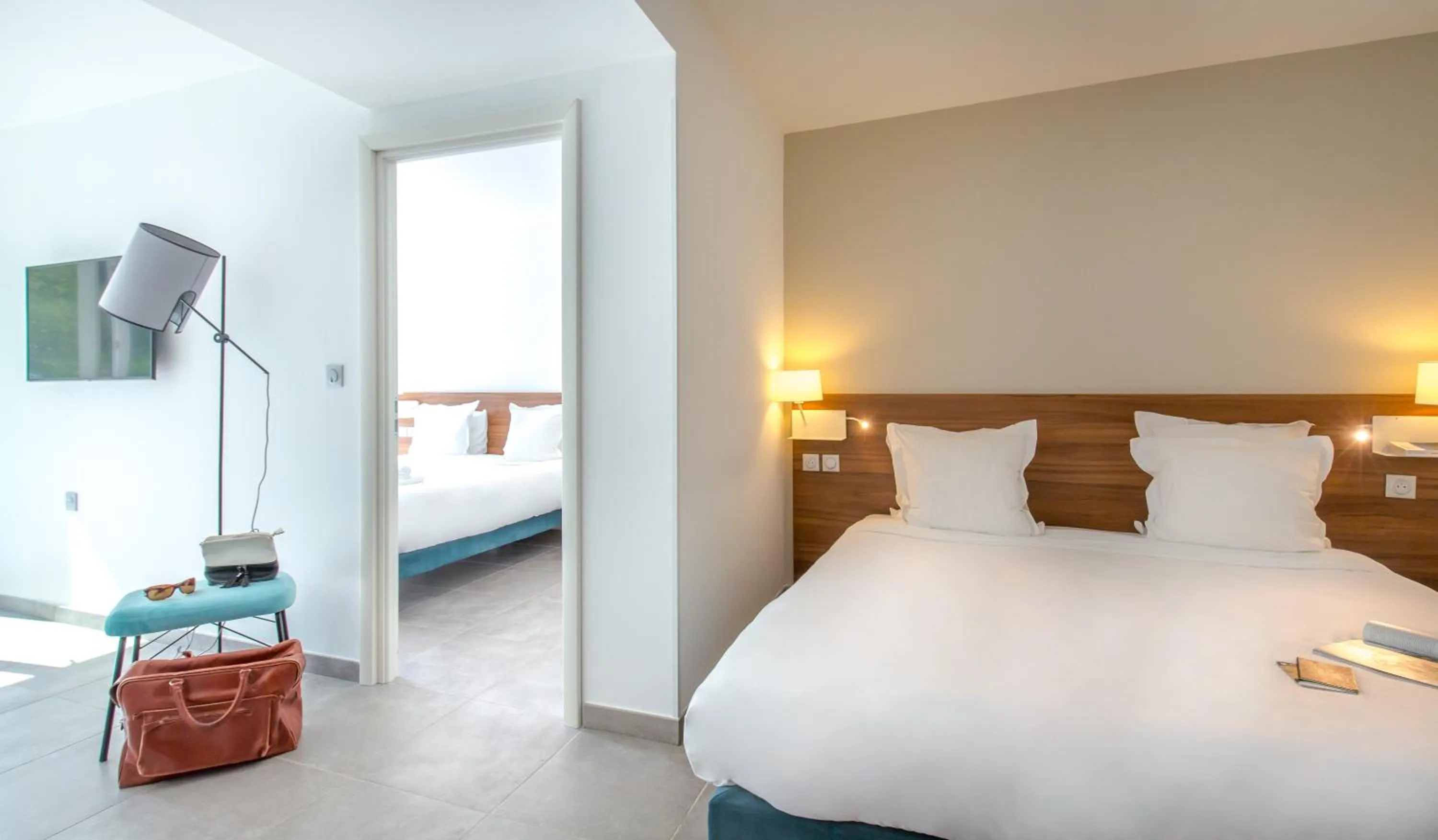 Bed in SOWELL HOTELS La Plage