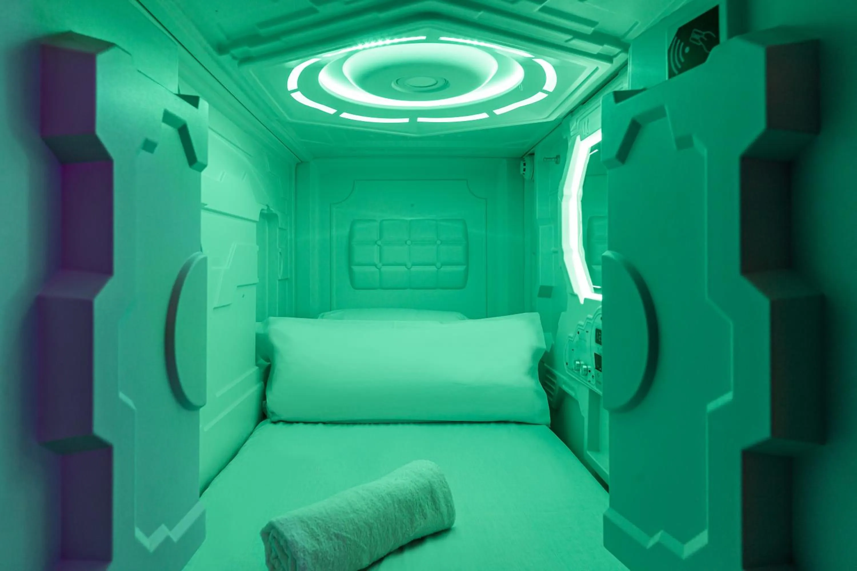 Bed in Art Seven Hostel Capsules