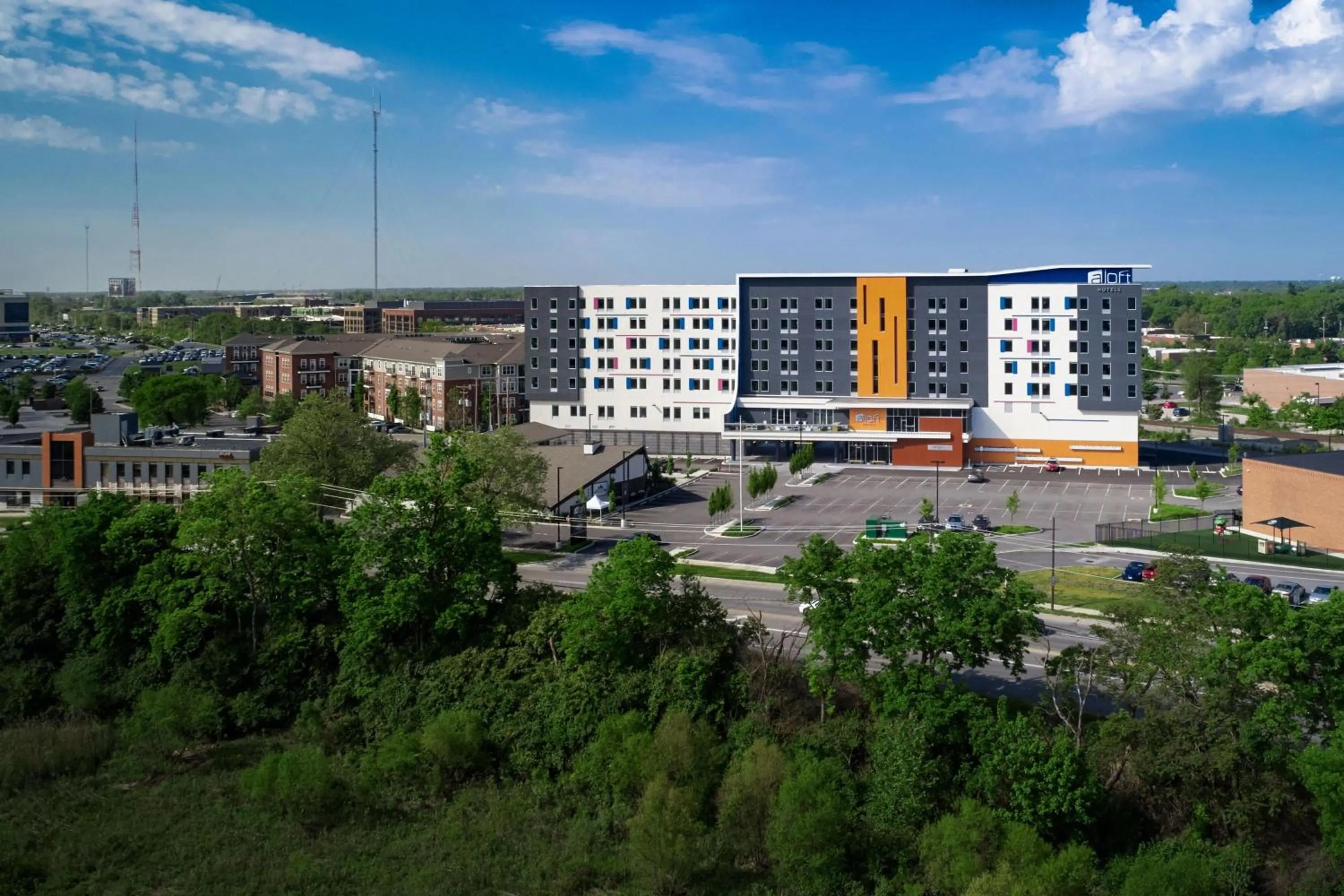 Property building in Aloft Columbus