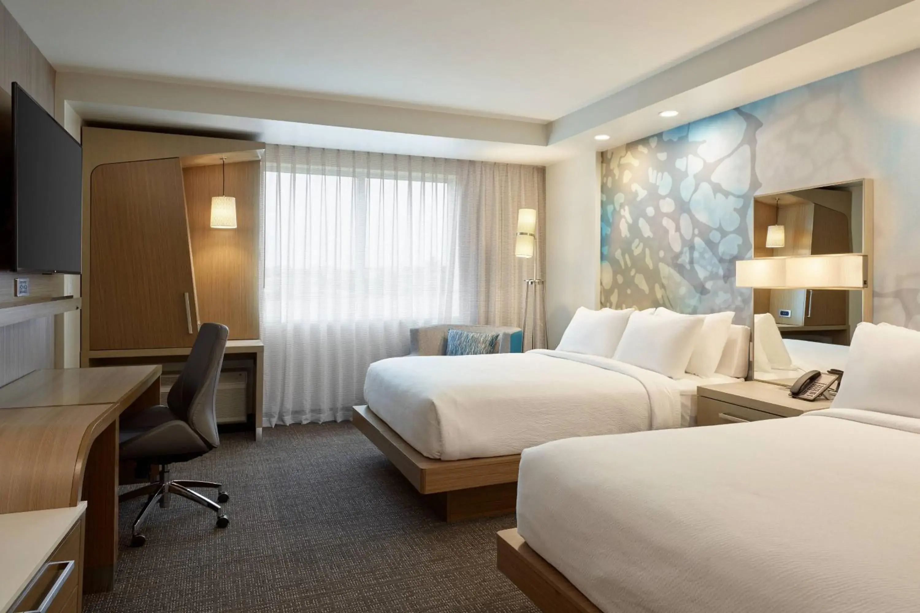 Guest room, 2 Queen in Courtyard Denver Aurora Guest room, 2 Queen in Courtyard Denver Aurora