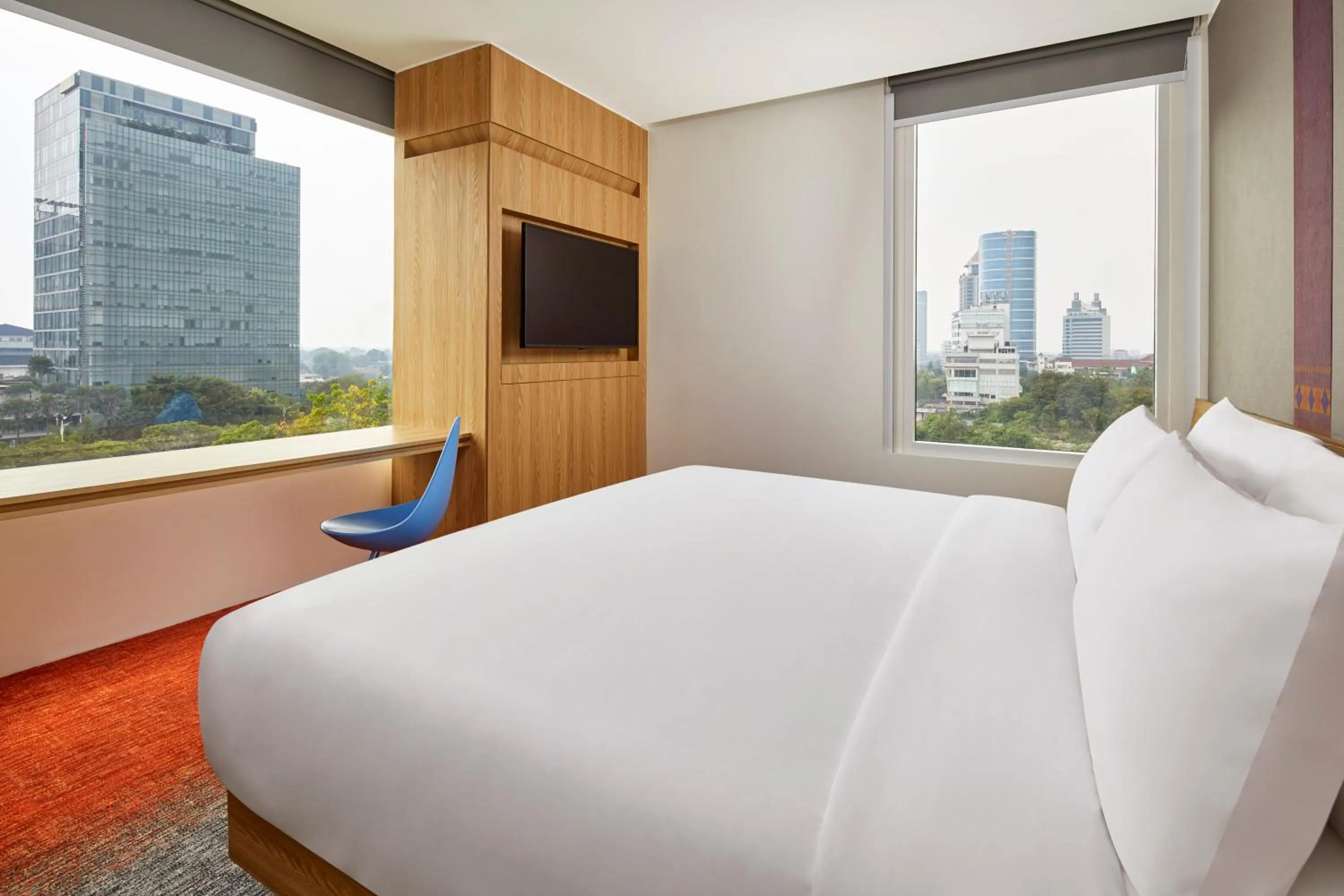 TV and multimedia, Bed in Aloft South Jakarta