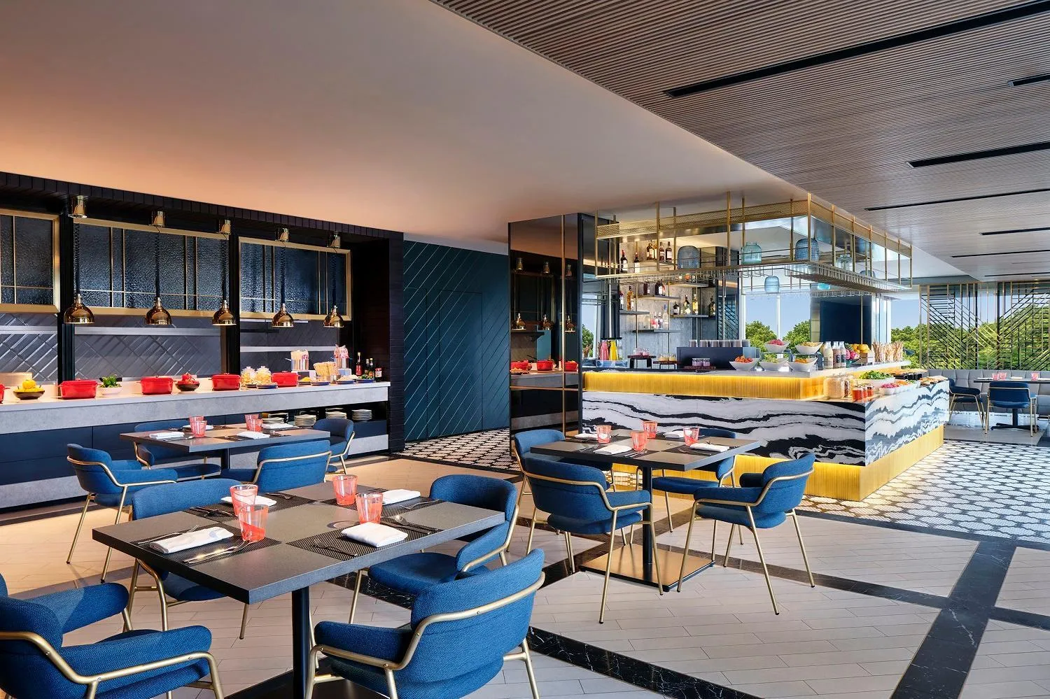 Restaurant/places to eat in Aloft South Jakarta