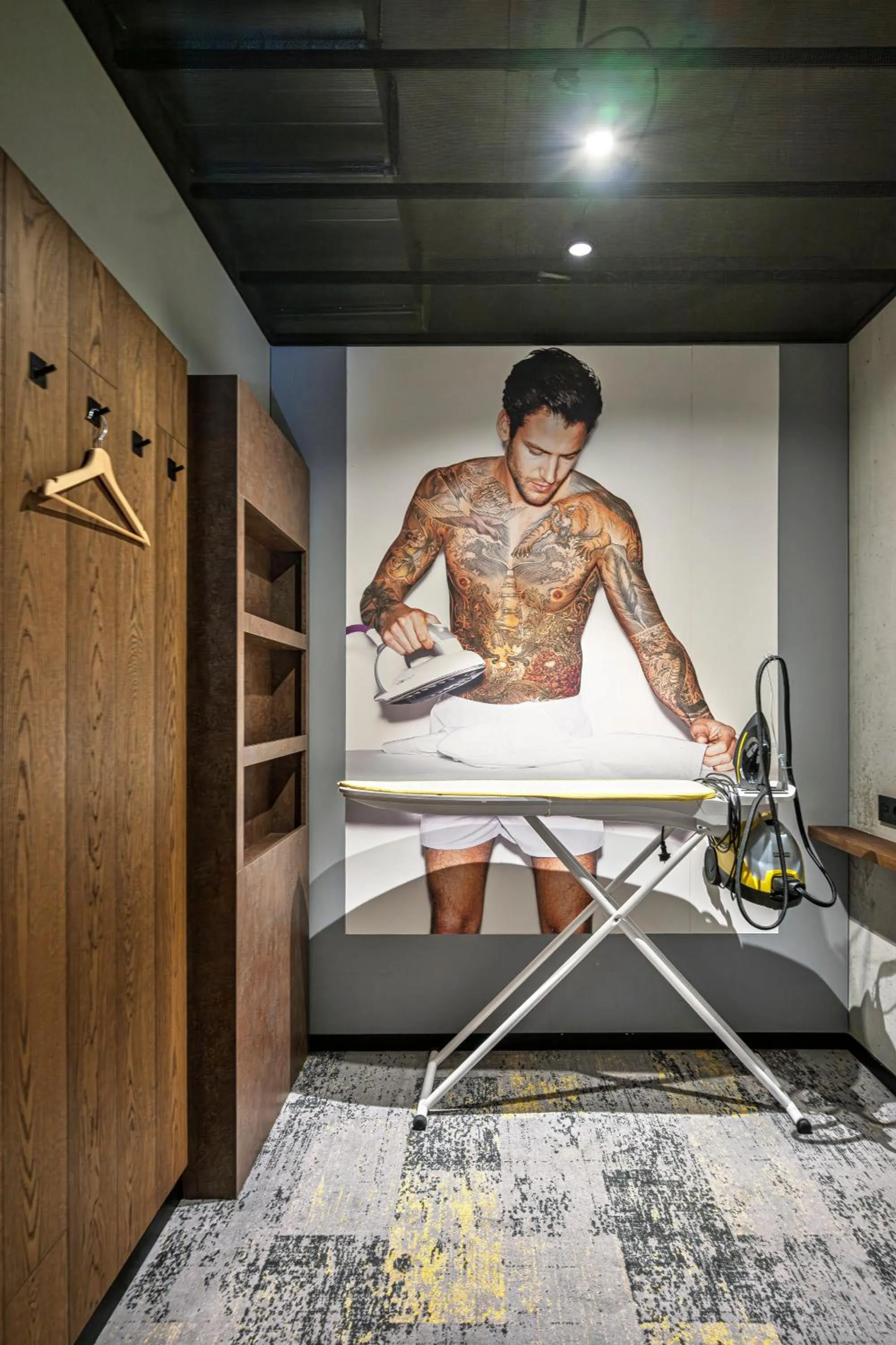 flat iron in Moxy Kaunas Center