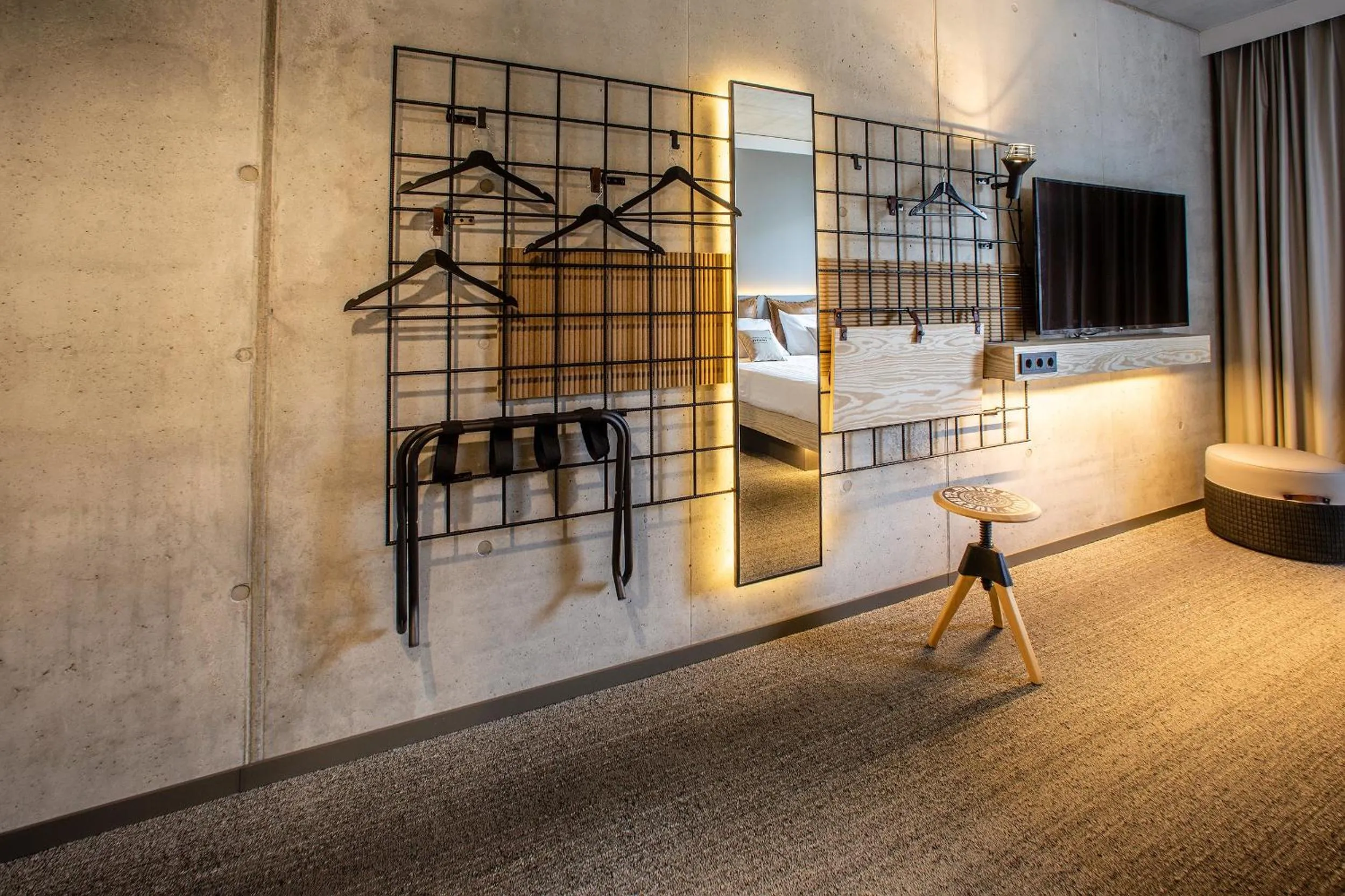 wardrobe in Moxy Kaunas Center