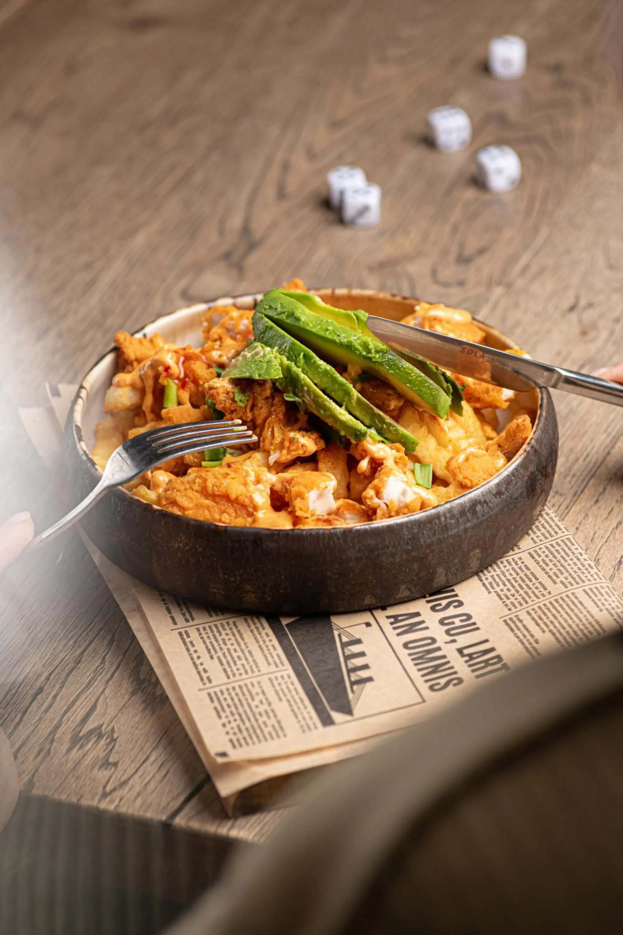 Food and drinks in Moxy Kaunas Center