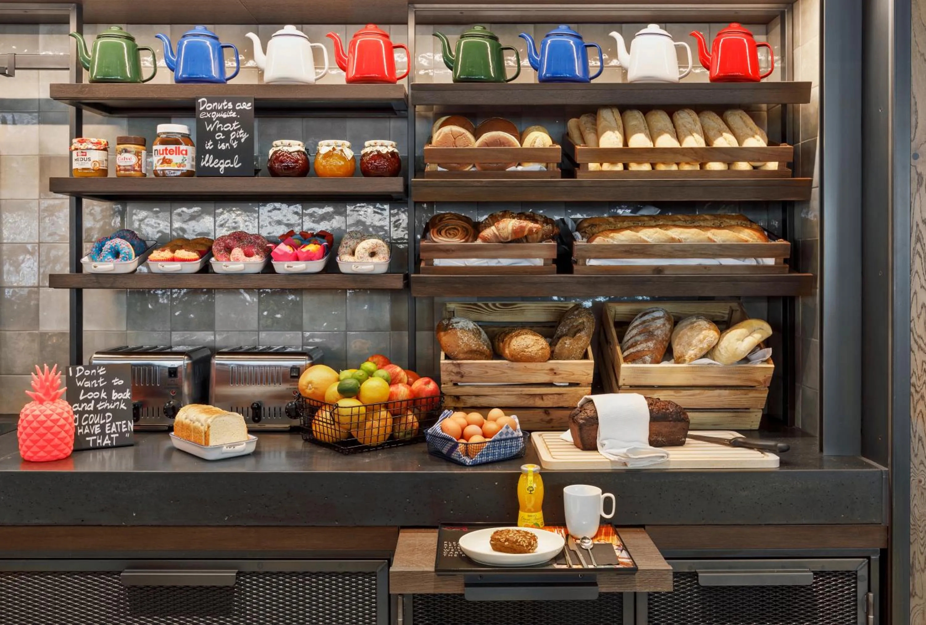 Breakfast in Moxy Kaunas Center