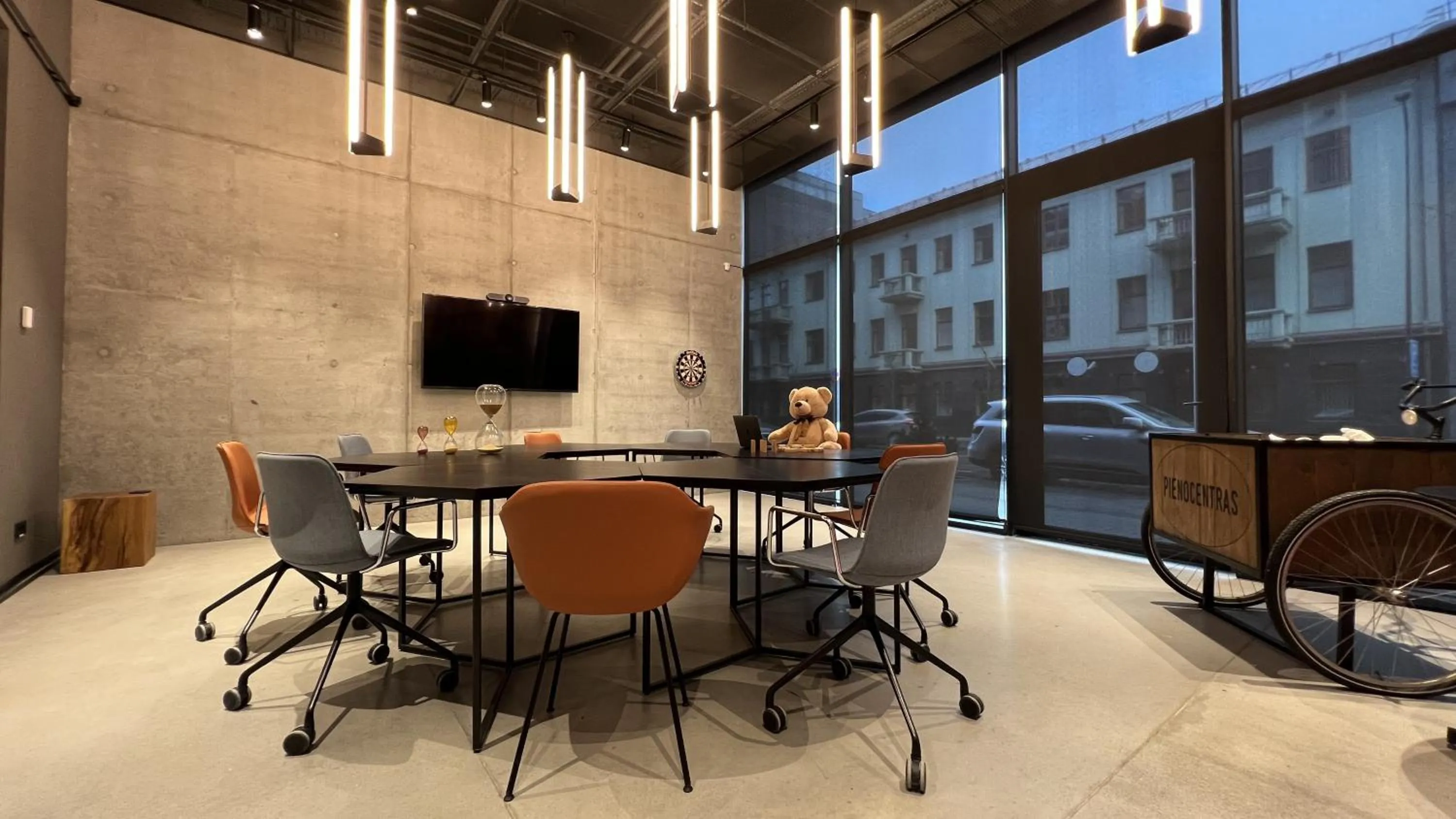 Meeting/conference room in Moxy Kaunas Center