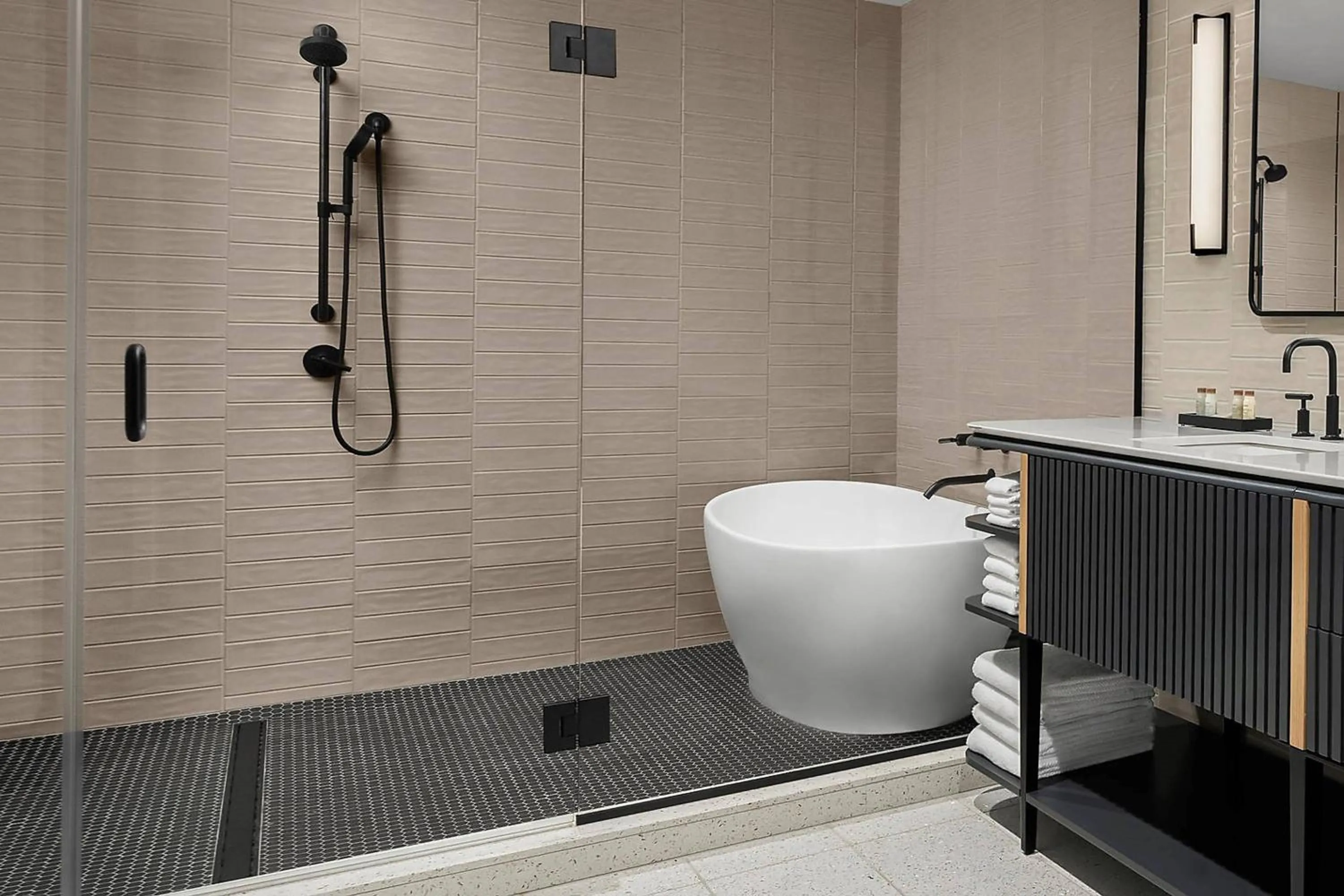 Bathroom in Renaissance Milwaukee West Hotel