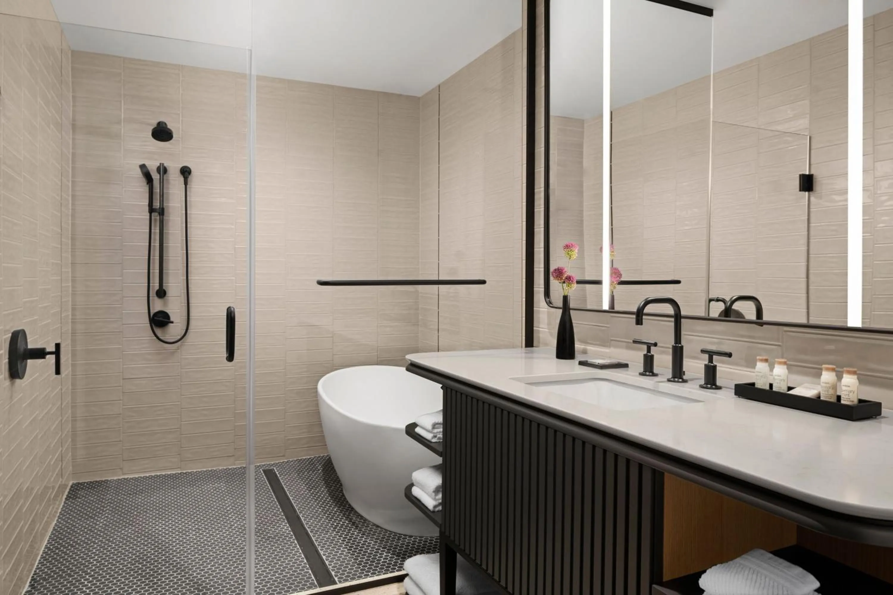 Bathroom in Renaissance Milwaukee West Hotel