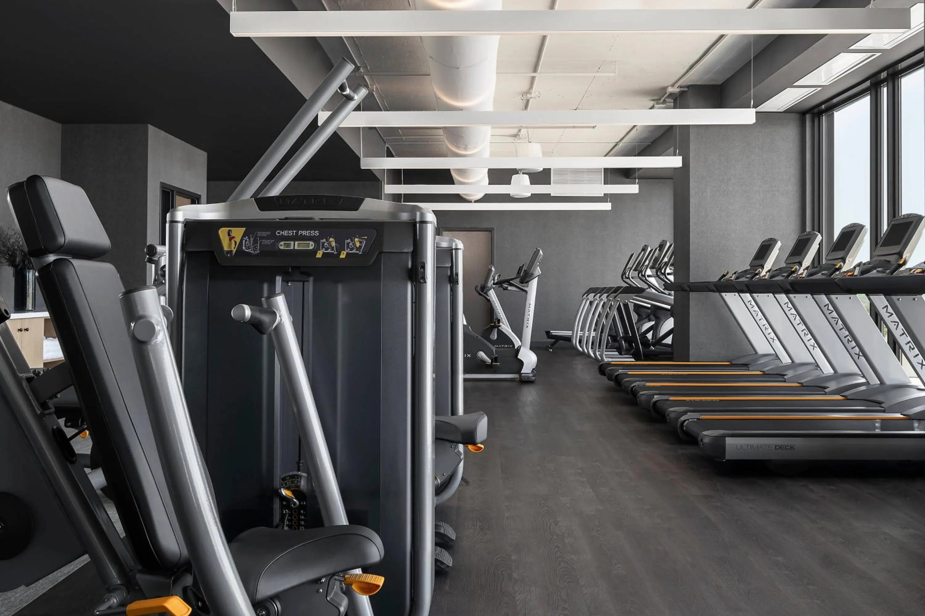Fitness centre/facilities in Renaissance Milwaukee West Hotel