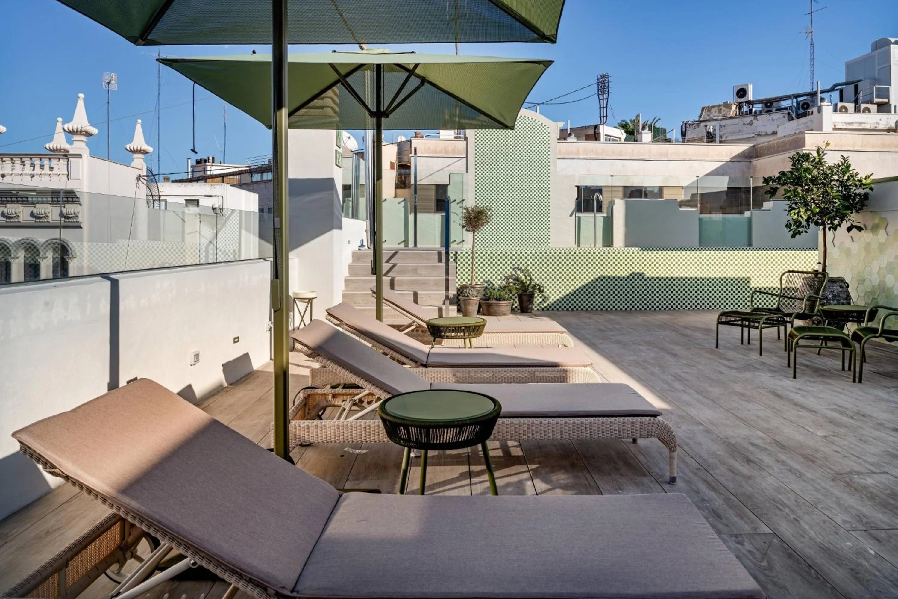 Swimming pool in Palacio Santa Clara, Autograph Collection