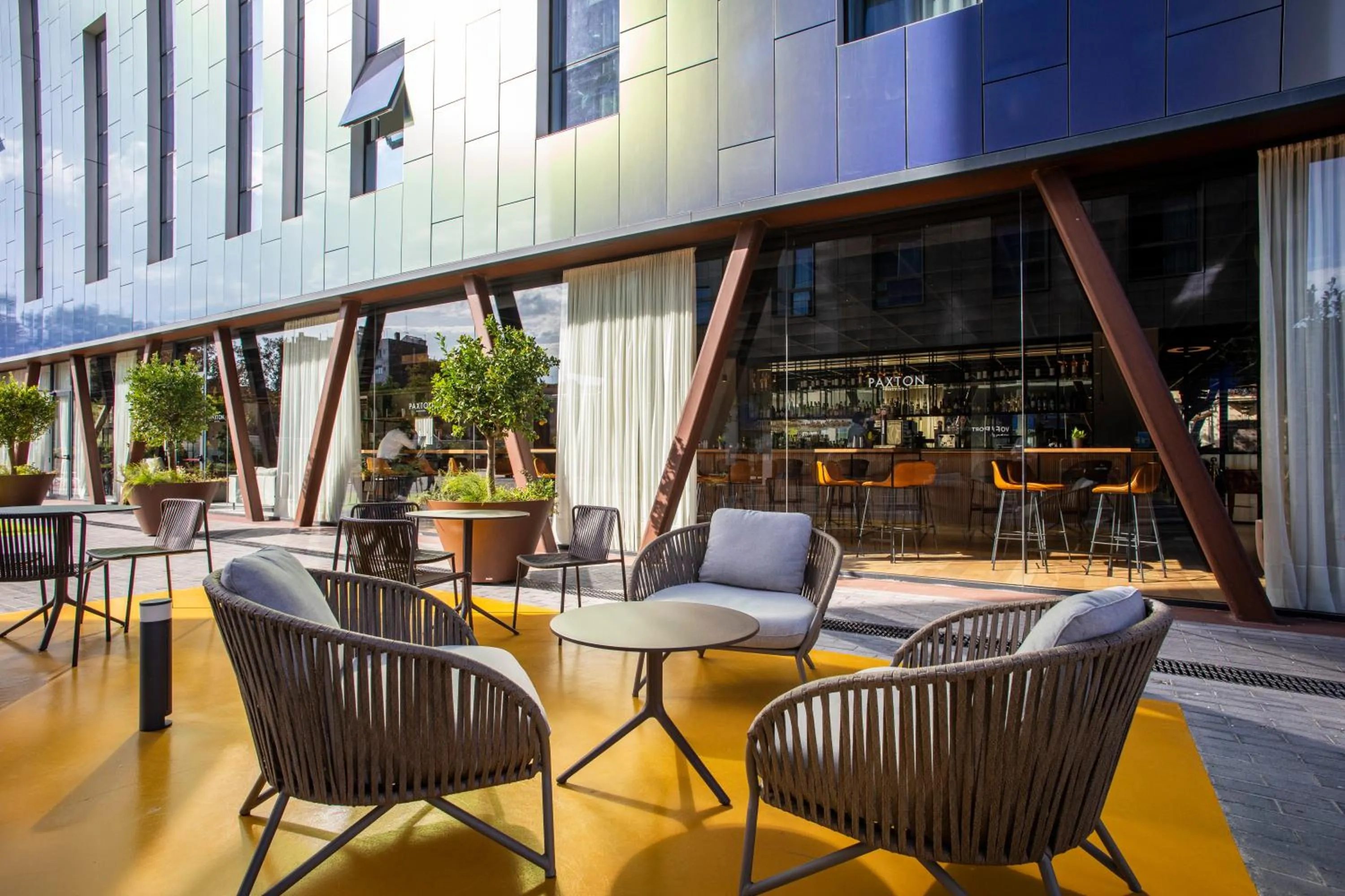 Balcony/Terrace in Hotel Paxton Barcelona