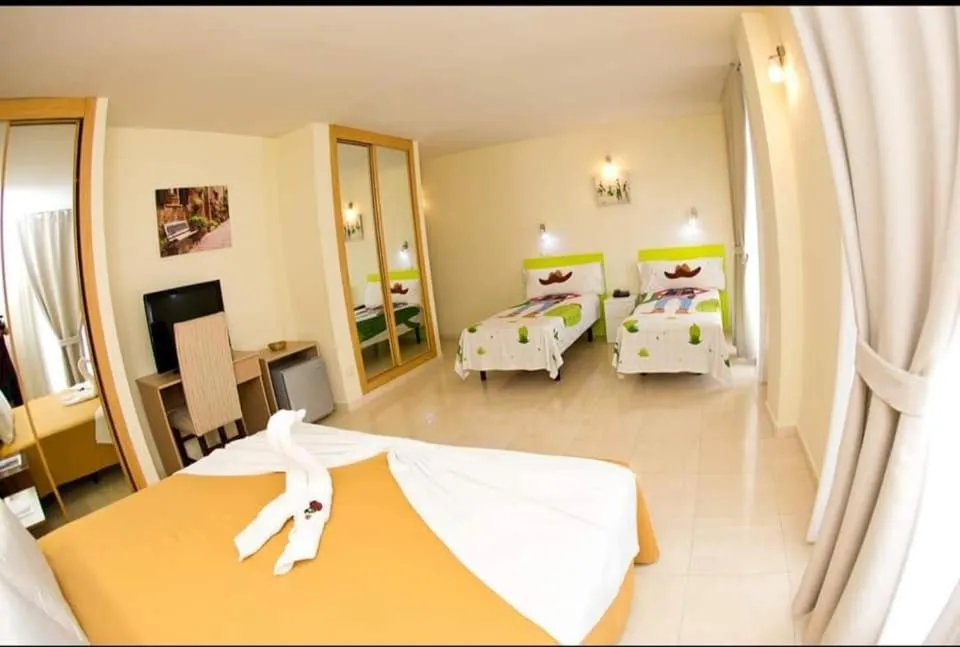 Bed in Hostal San Marcos