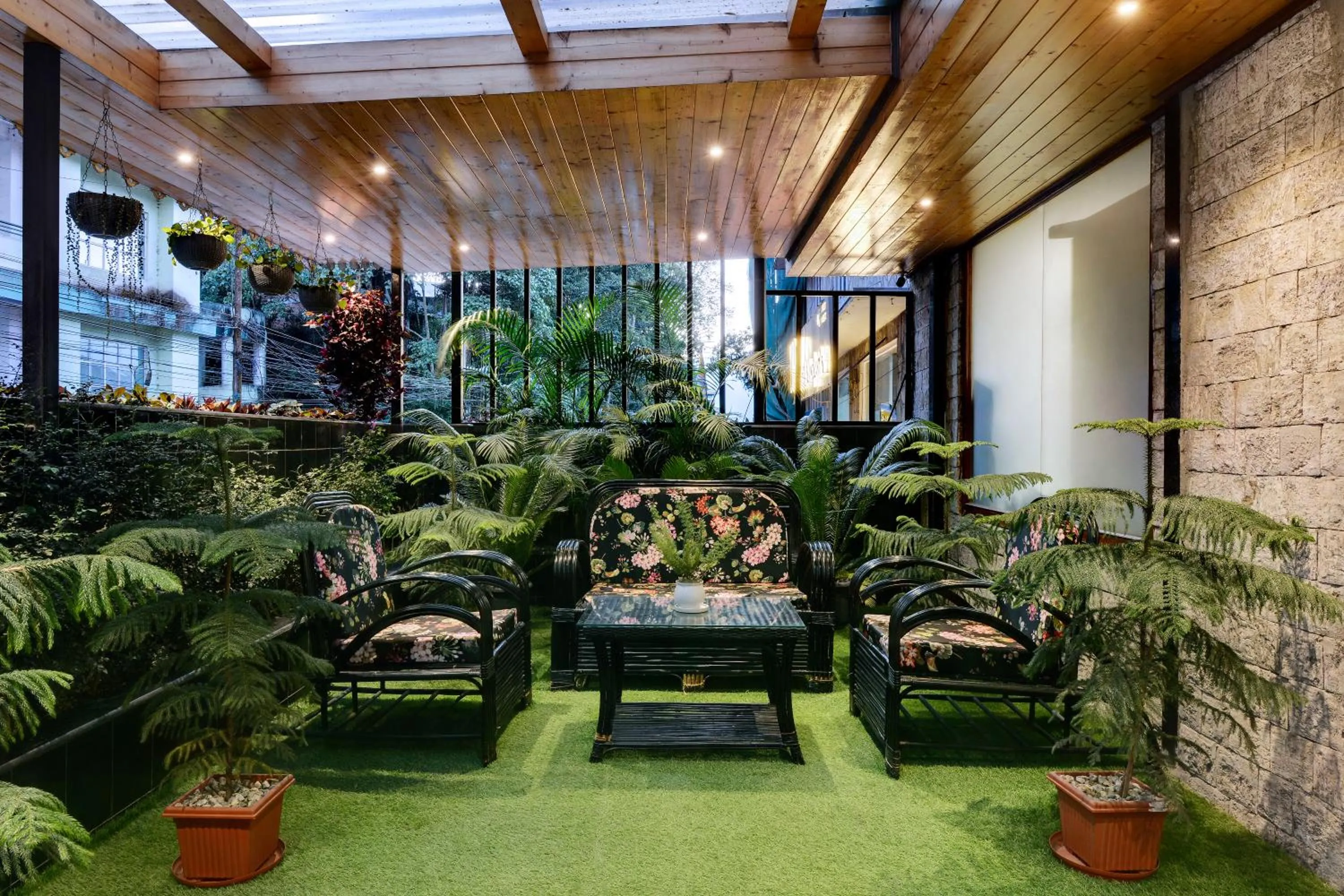 Garden in Sumitel Shangrila