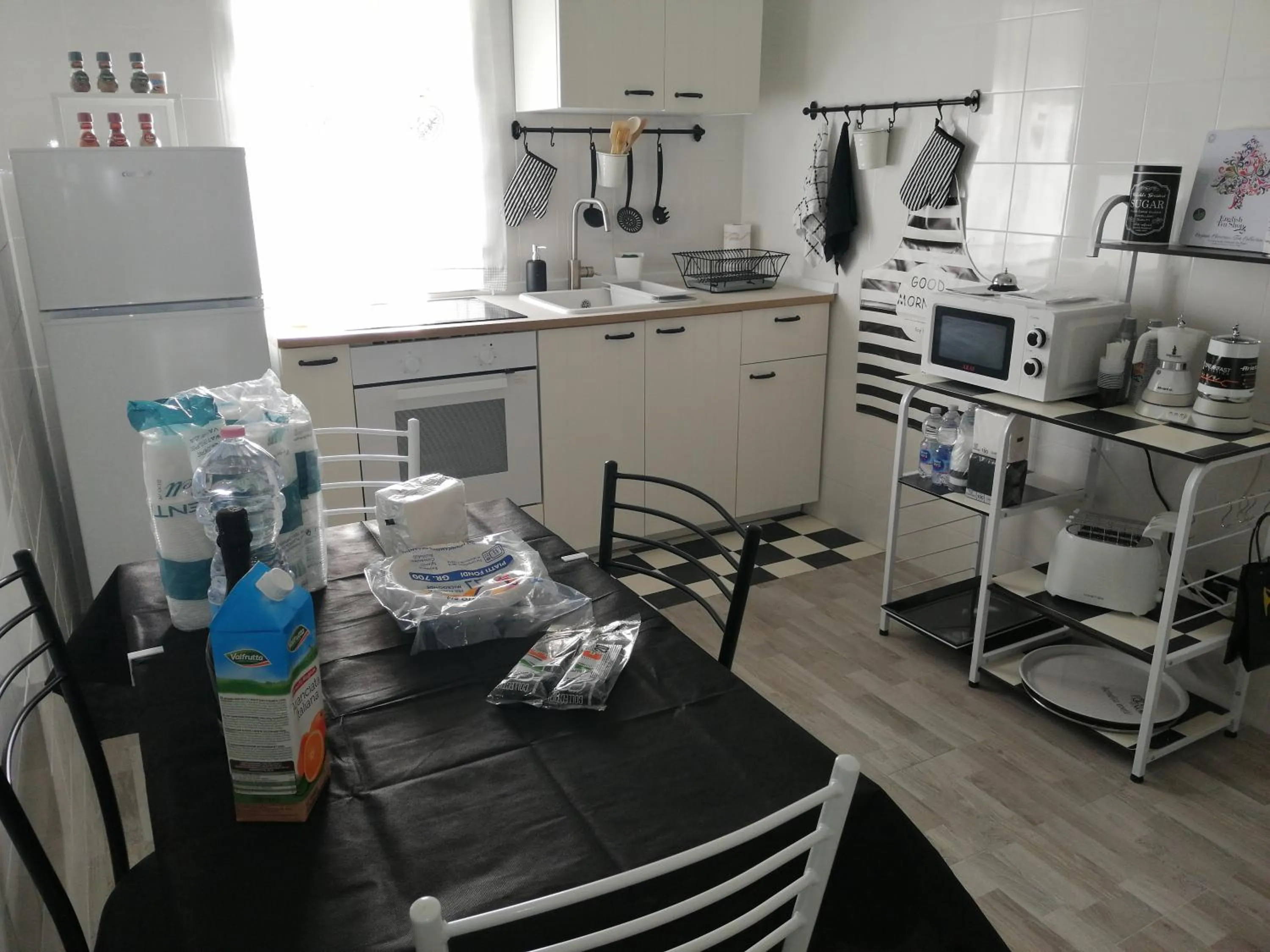 Kitchen or kitchenette in B&B SCACCO MATTO