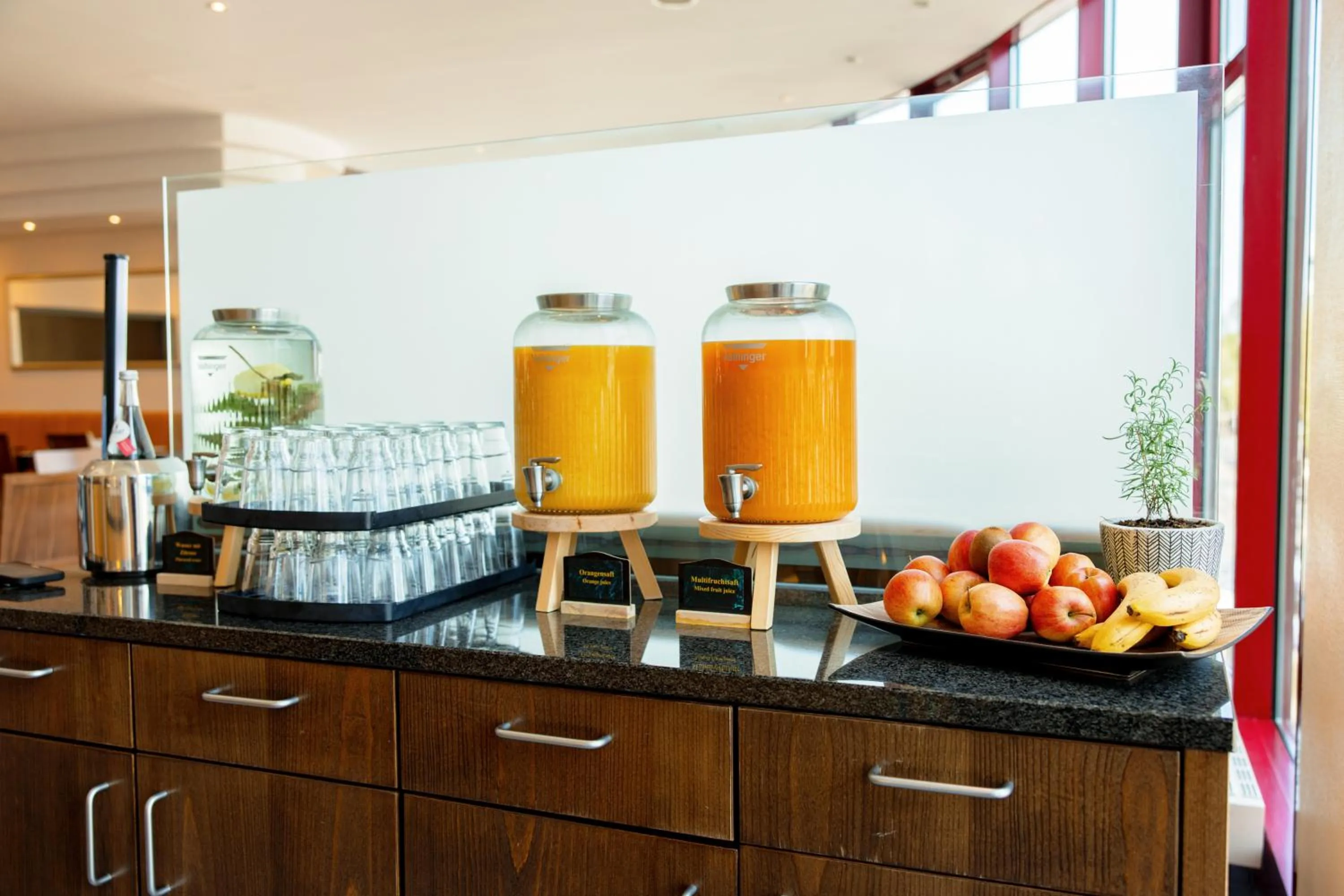 Buffet breakfast in Rugs Hotel Augsburg City