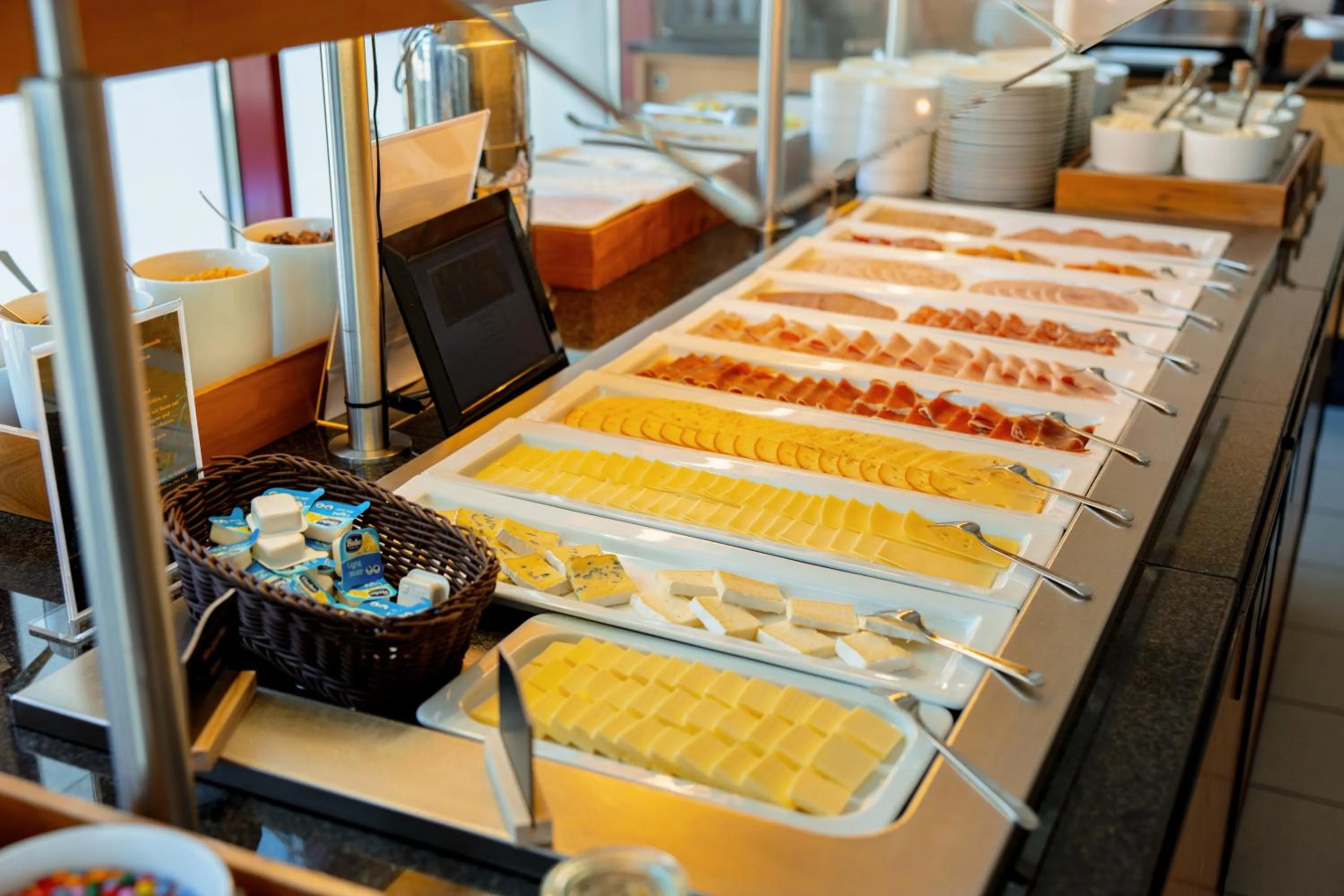 Buffet breakfast in Rugs Hotel Augsburg City