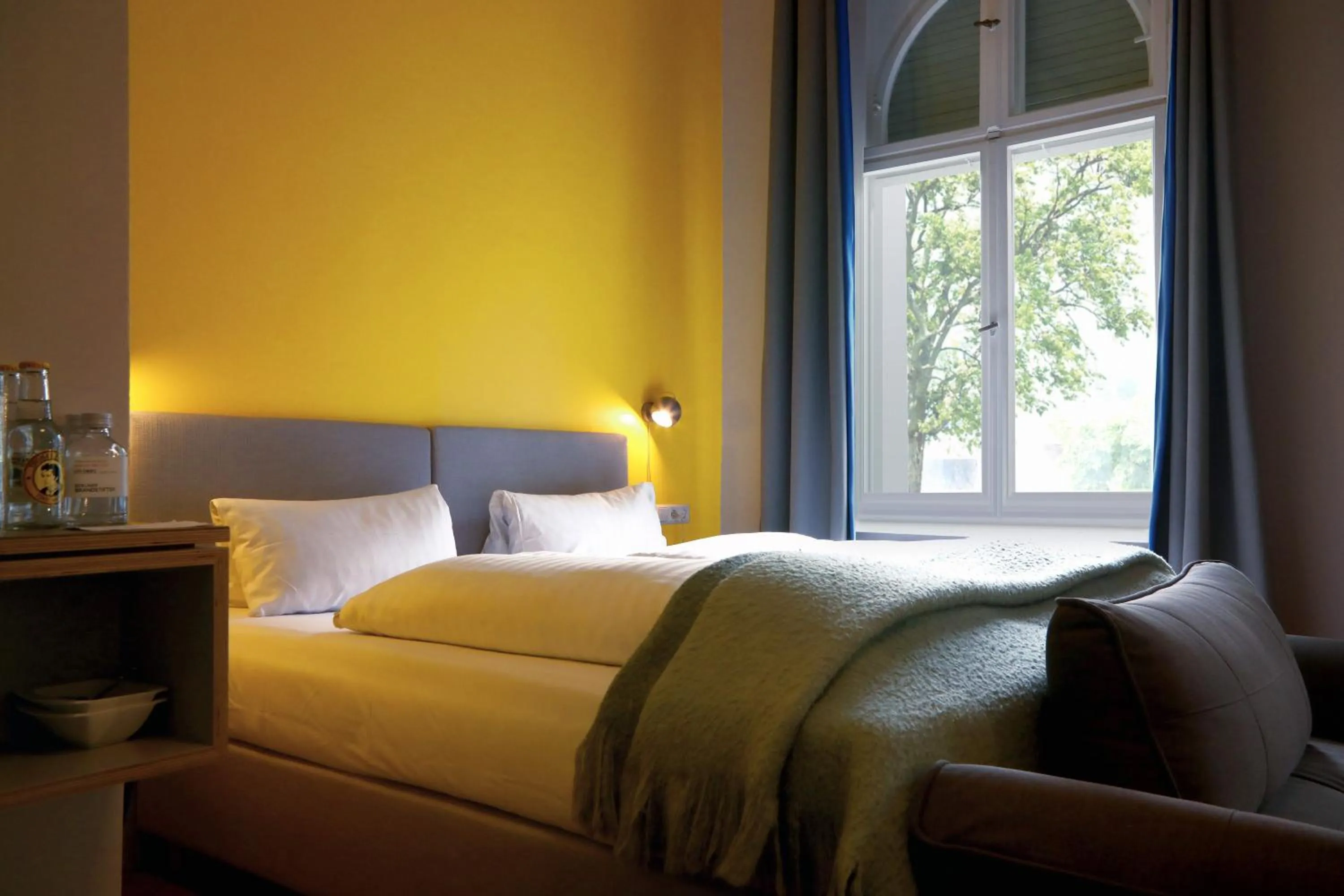 Bed in Wil7 Boutique Hotel