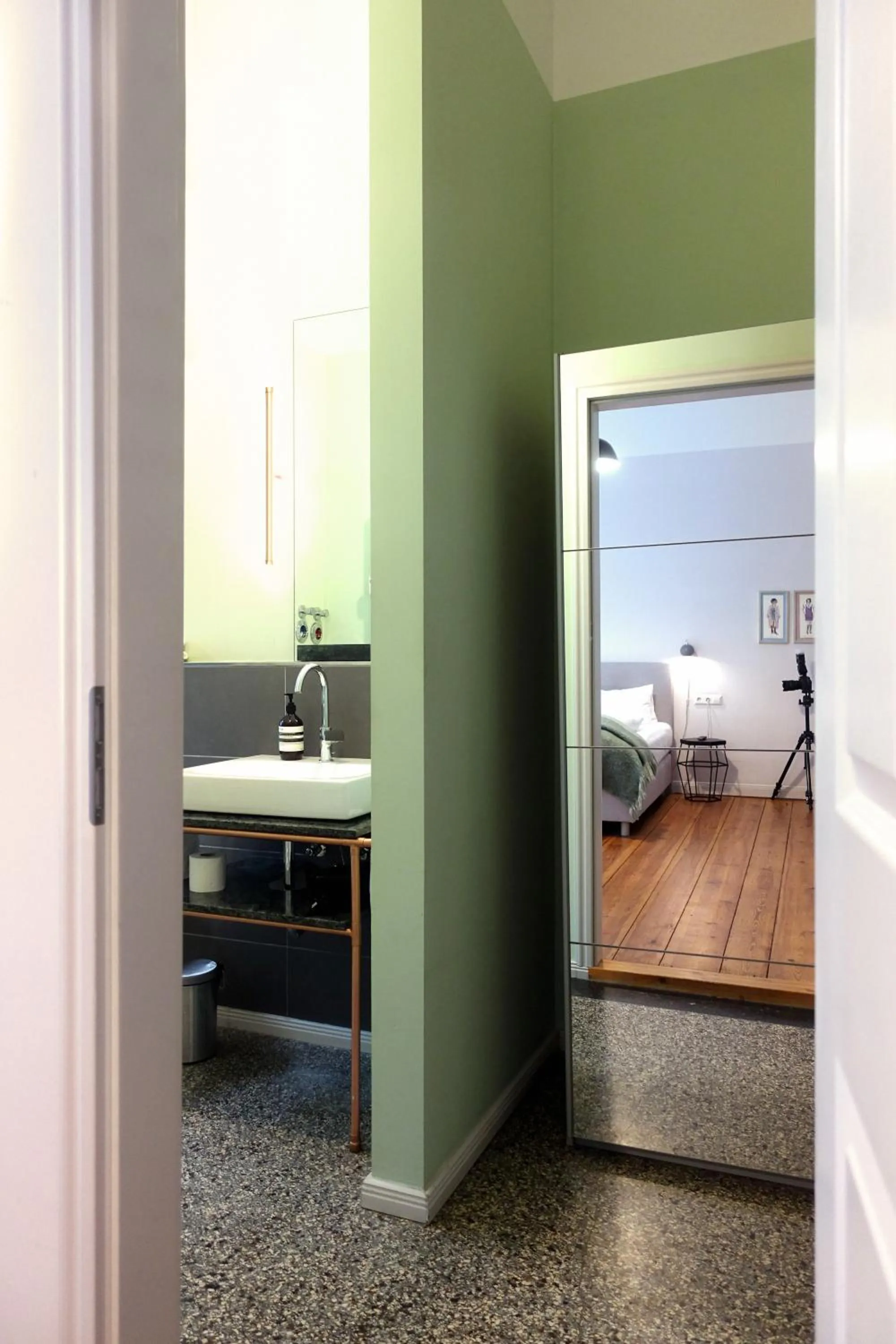 Decorative detail, Bed in Wil7 Boutique Hotel