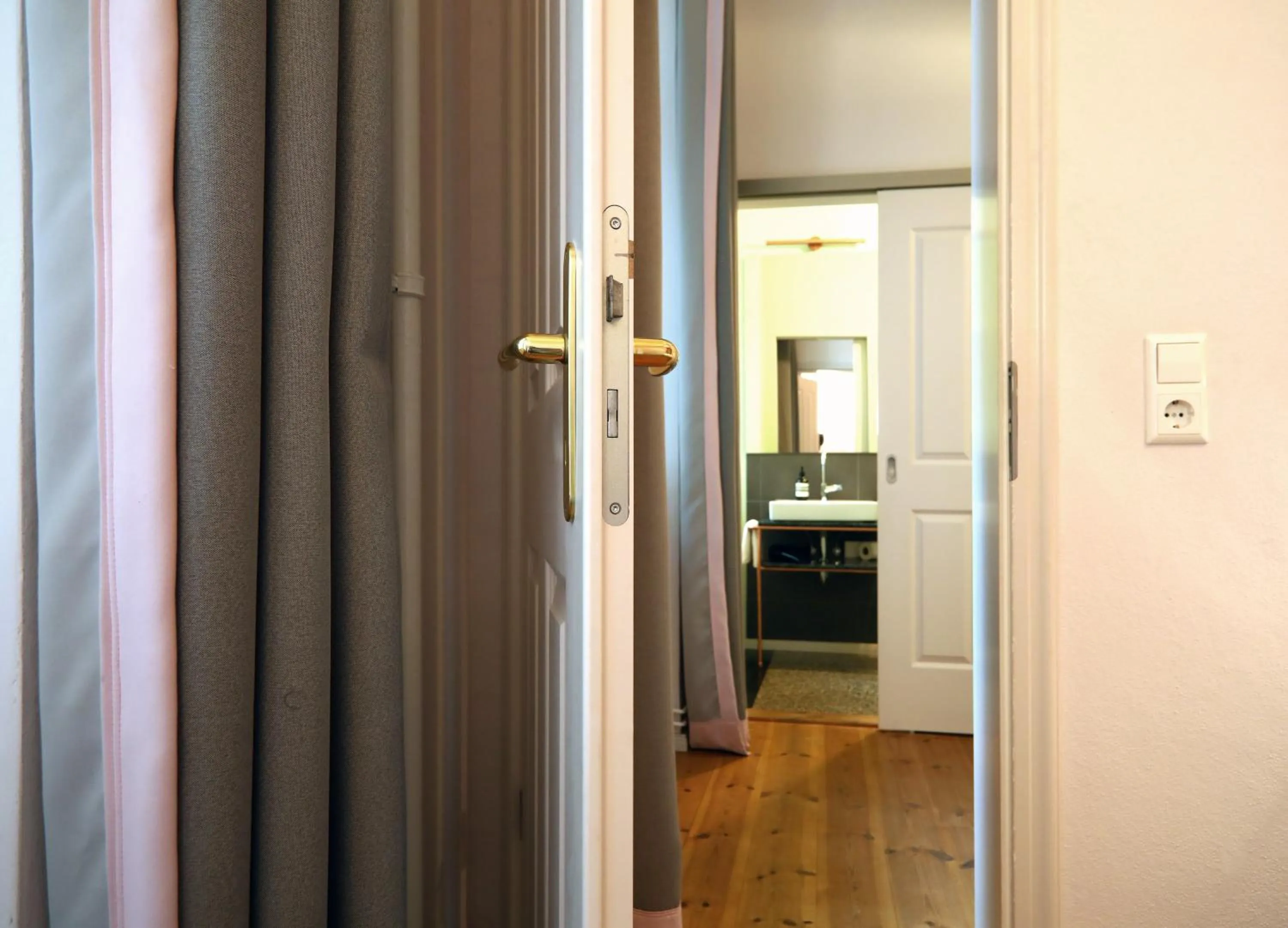 Decorative detail in Wil7 Boutique Hotel