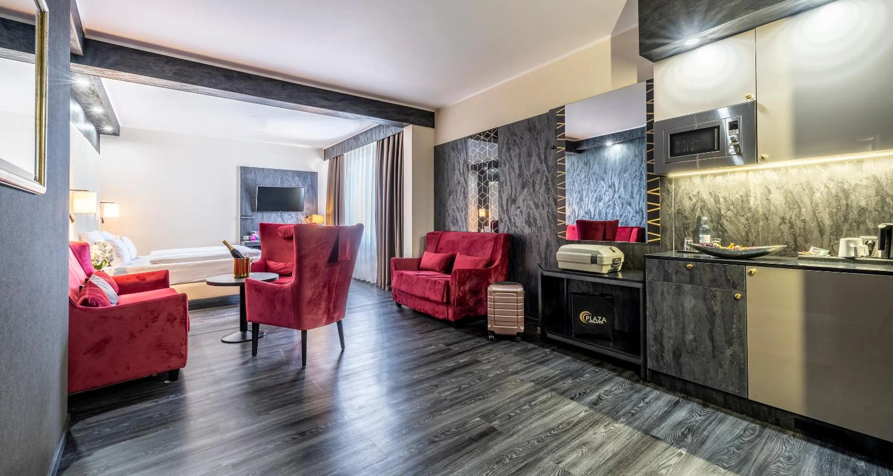 Photo of the whole room in PLAZA Premium Schwerin Sure Hotel Collection by Best Western