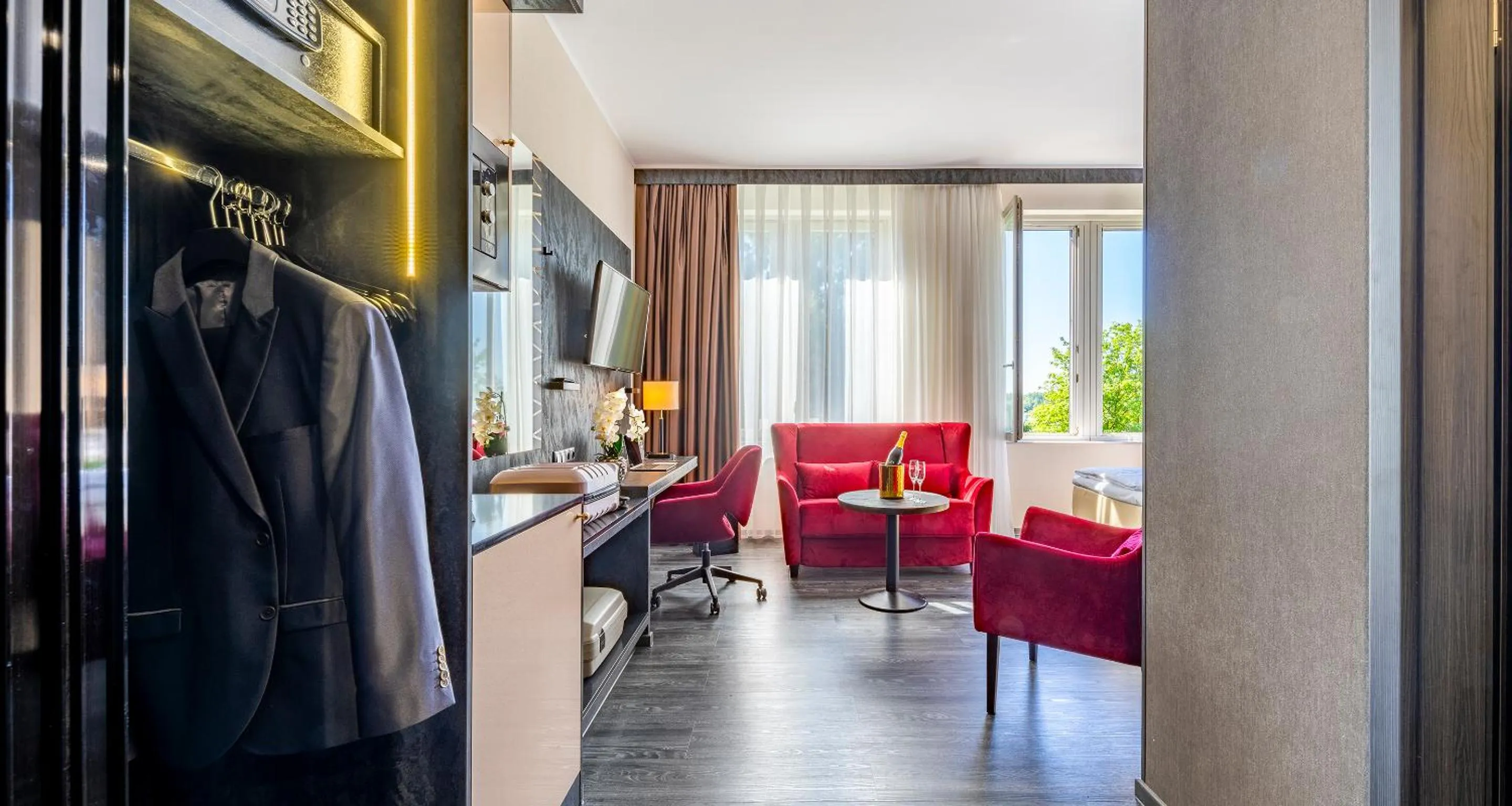 Photo of the whole room in PLAZA Premium Schwerin Sure Hotel Collection by Best Western