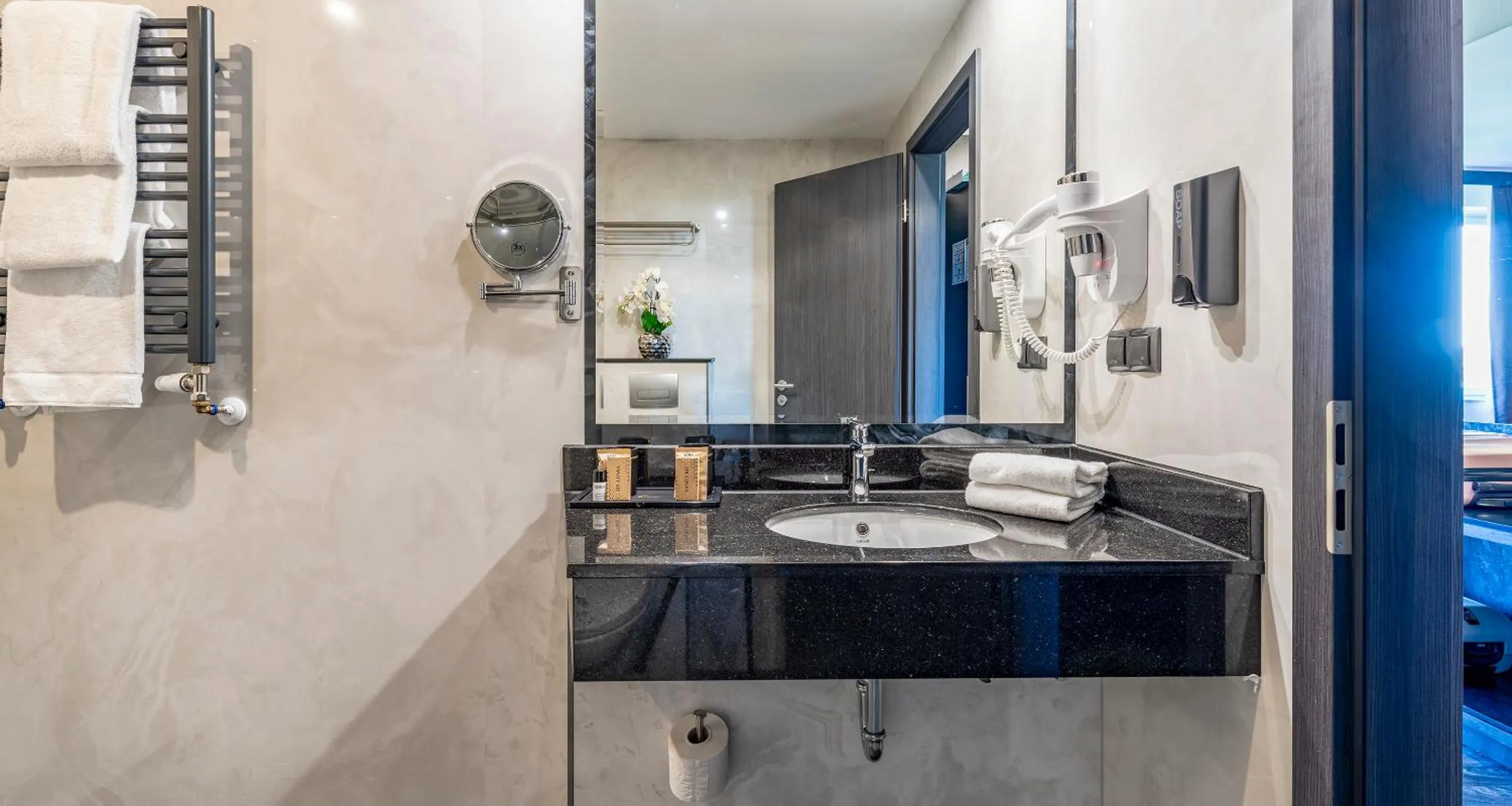 Bathroom in PLAZA Premium Schwerin Sure Hotel Collection by Best Western