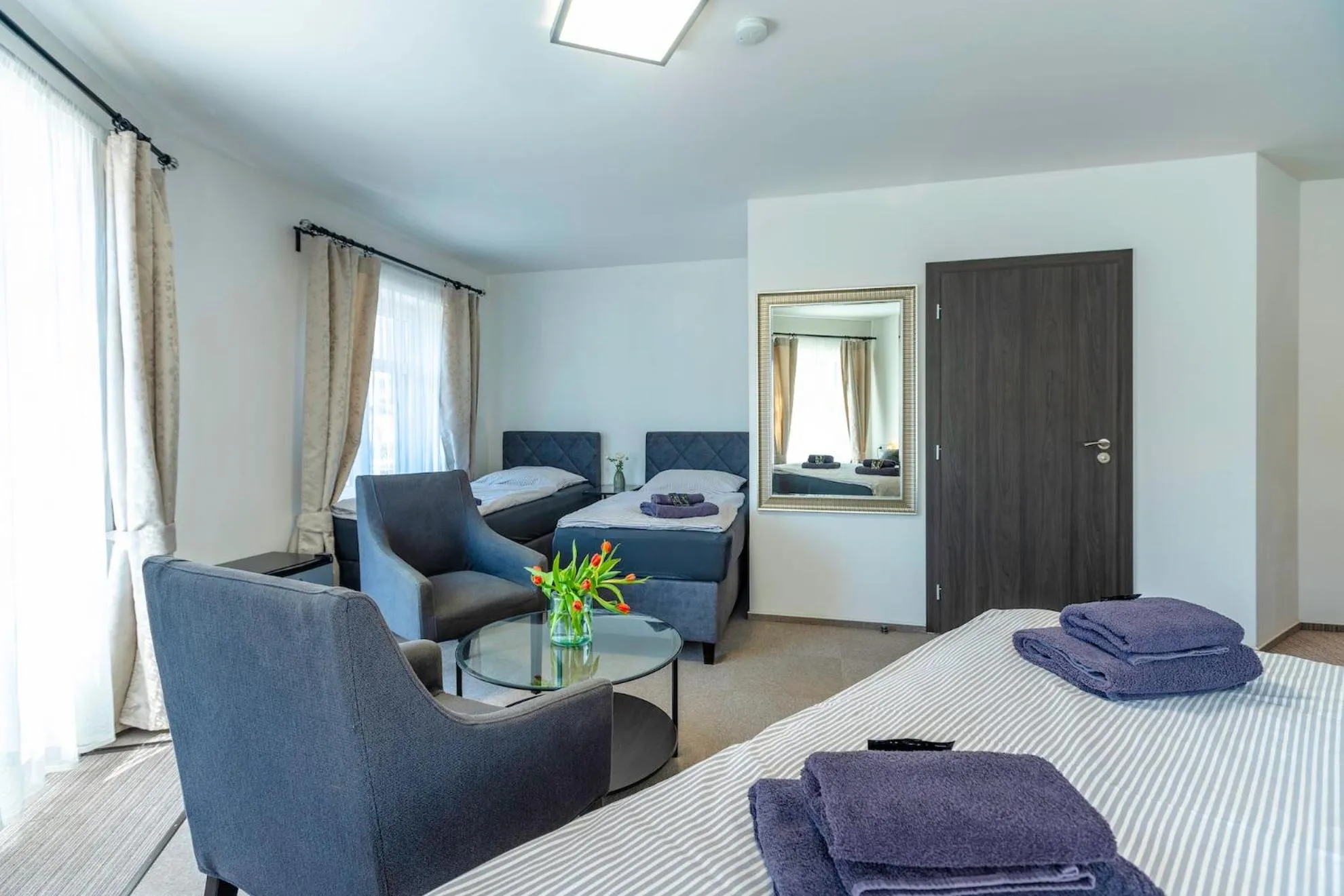 Bed in Restaurace Hotel Praha