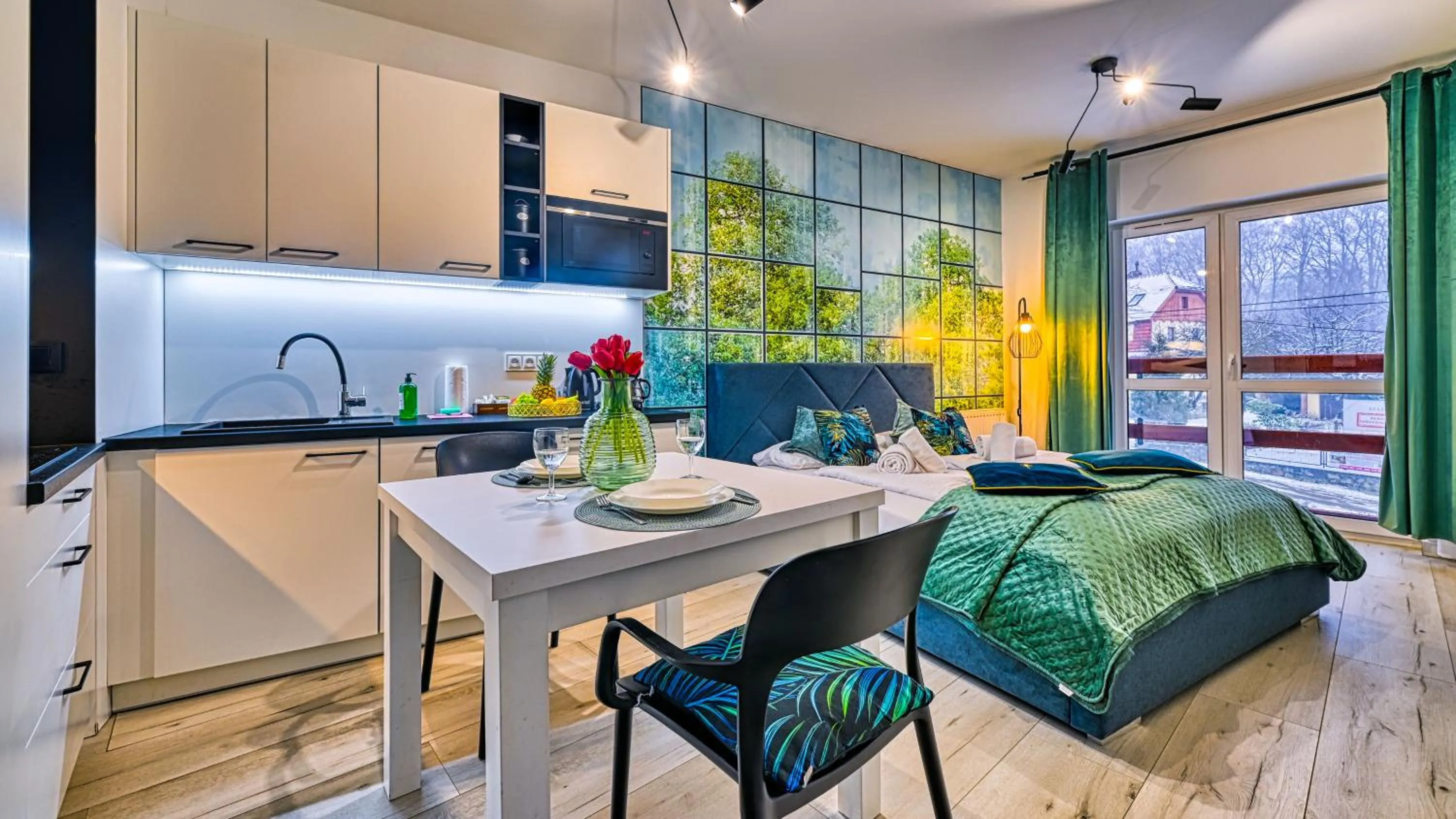 Kitchen or kitchenette in Holiday Mountain Residence, Sun & Snow