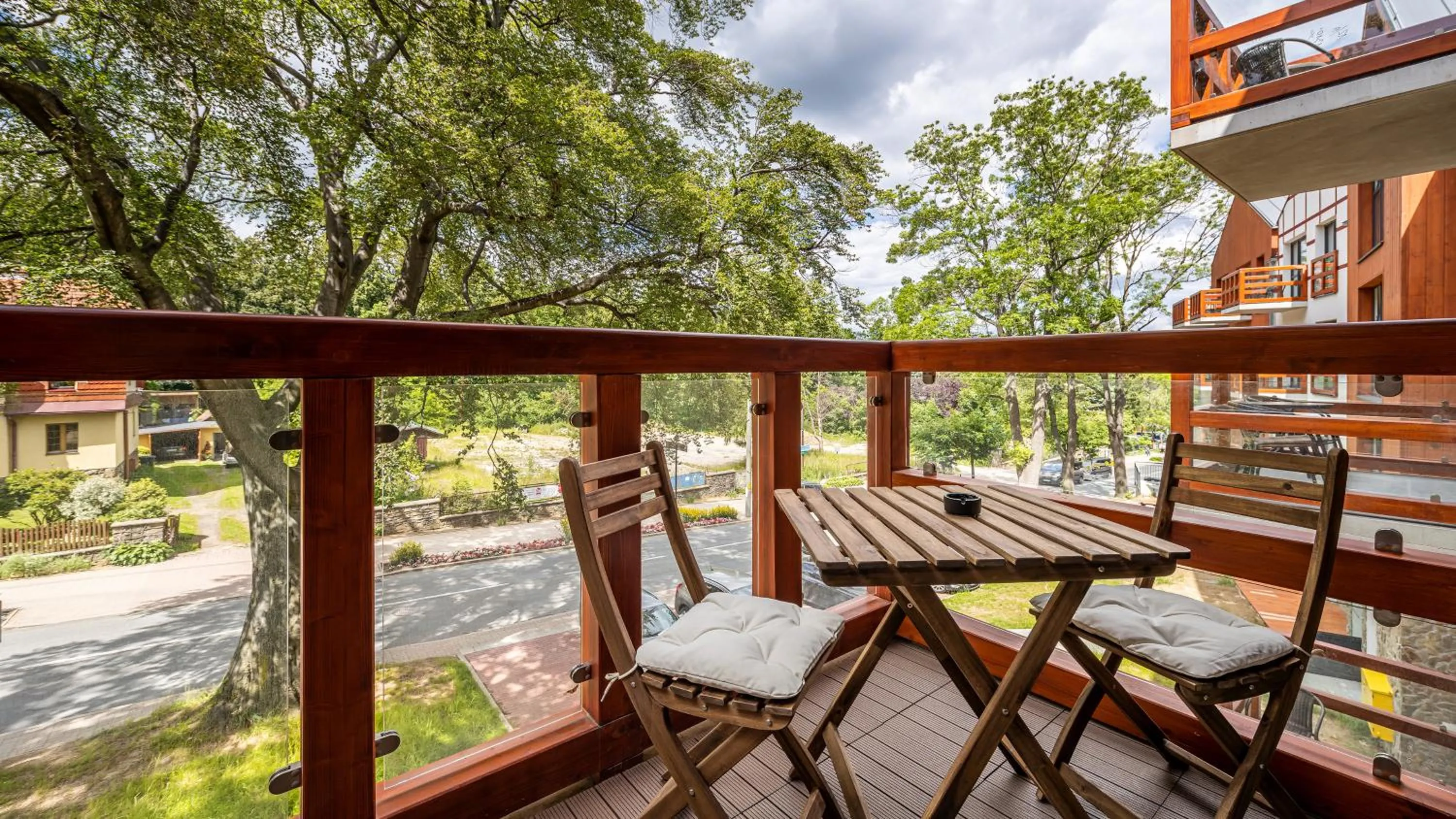 Balcony/Terrace in Holiday Mountain Residence, Sun & Snow