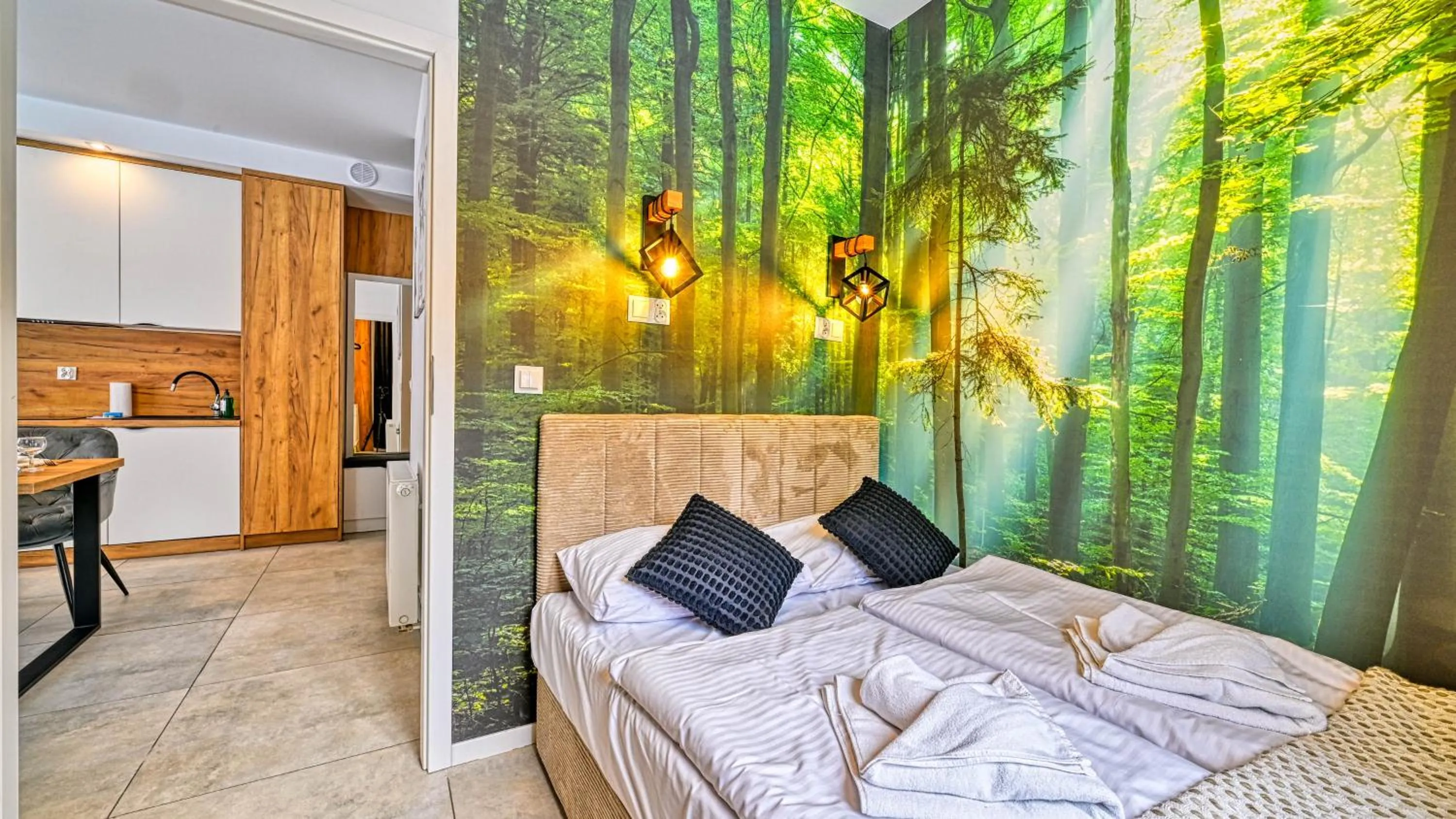 Bed in Holiday Mountain Residence, Sun & Snow