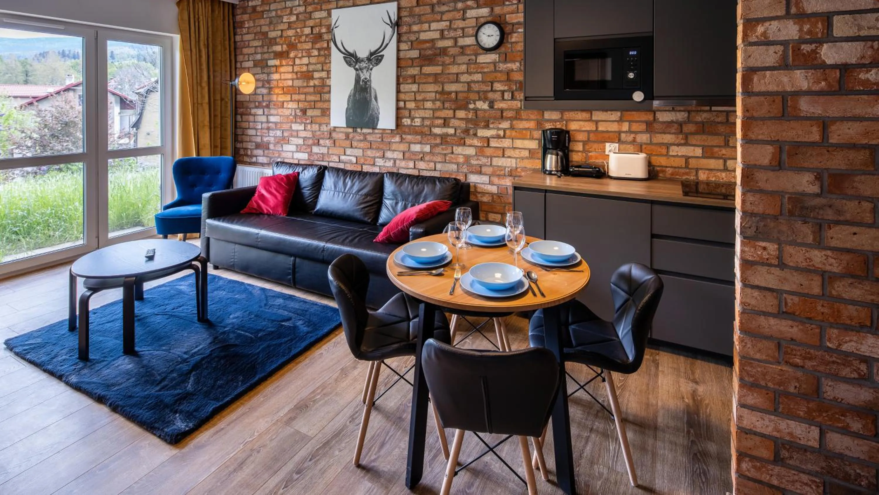 Living room in Holiday Mountain Residence, Sun & Snow