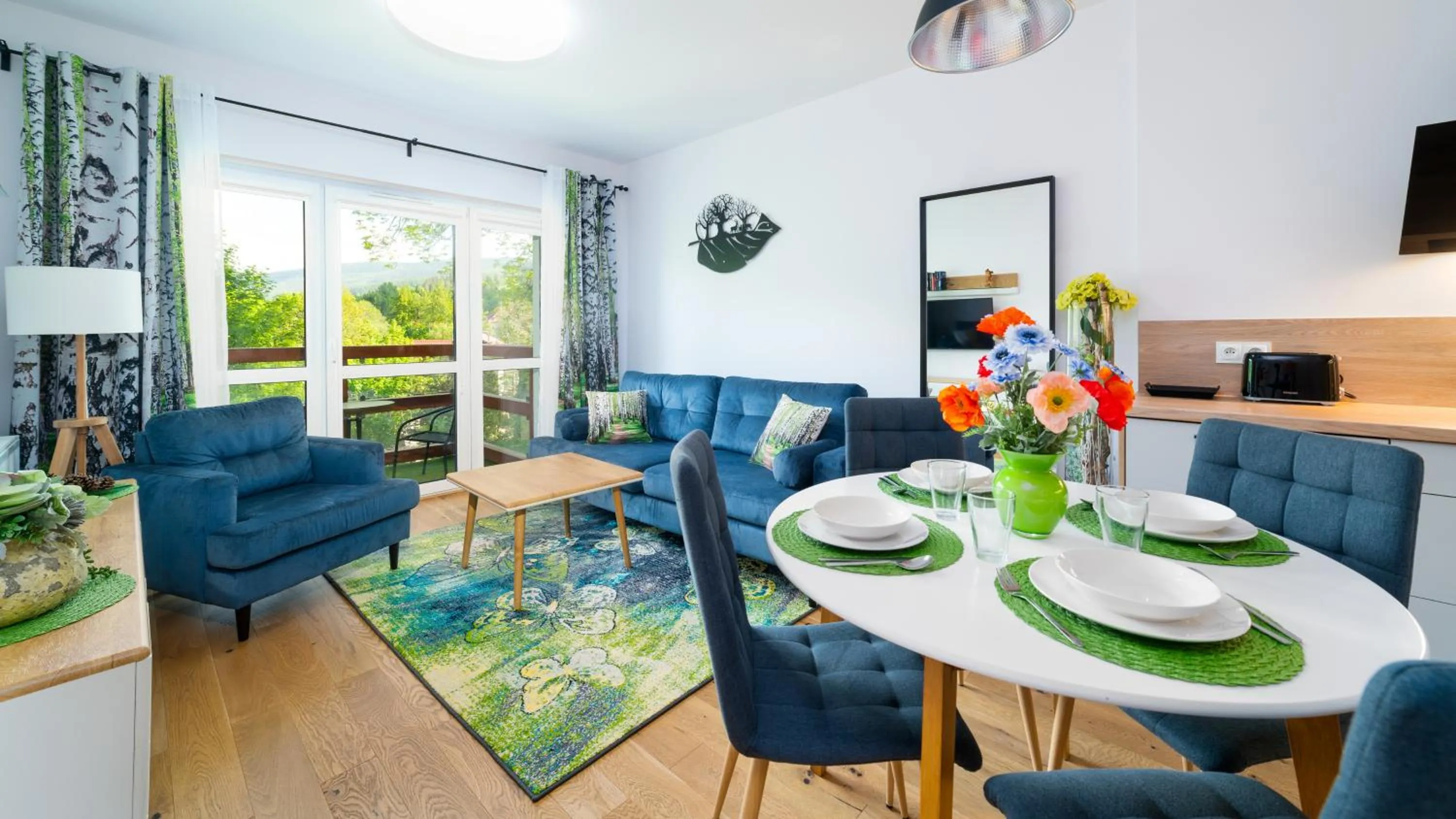 Living room in Holiday Mountain Residence, Sun & Snow