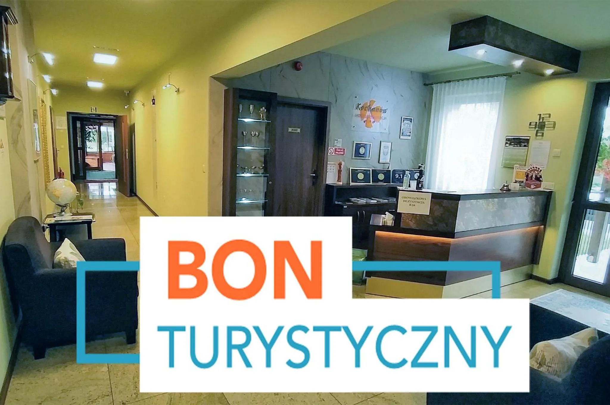 Lobby or reception in Hotel Kochanów
