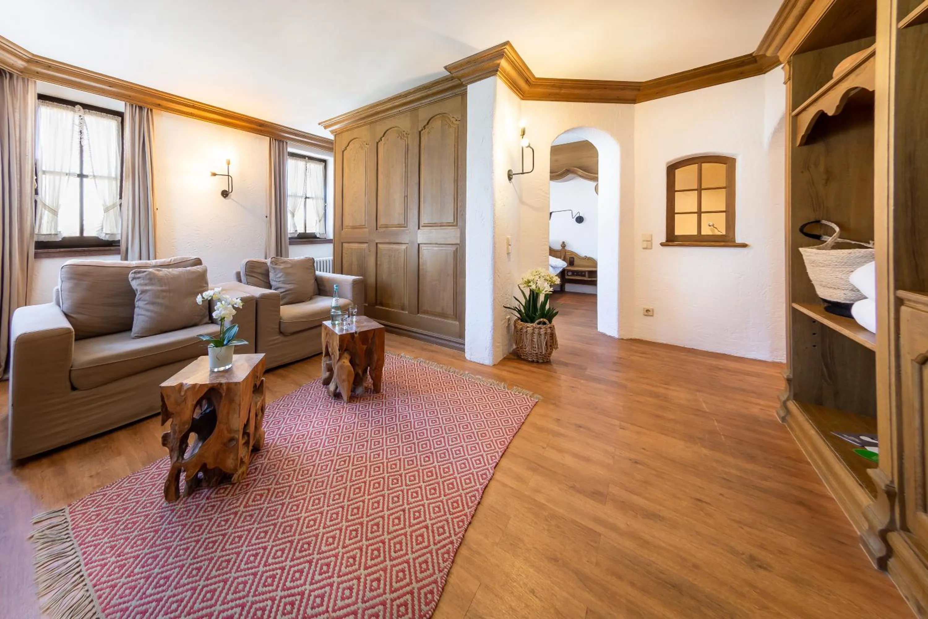 Seating area in Eurener Hof